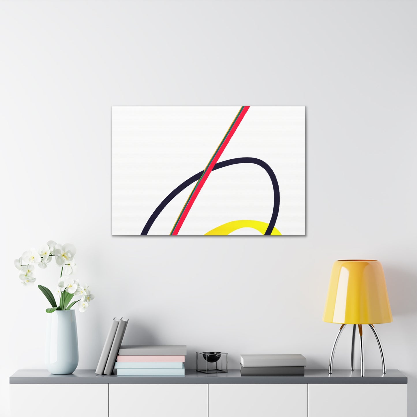 Two Colors - Minimalism - Canvas