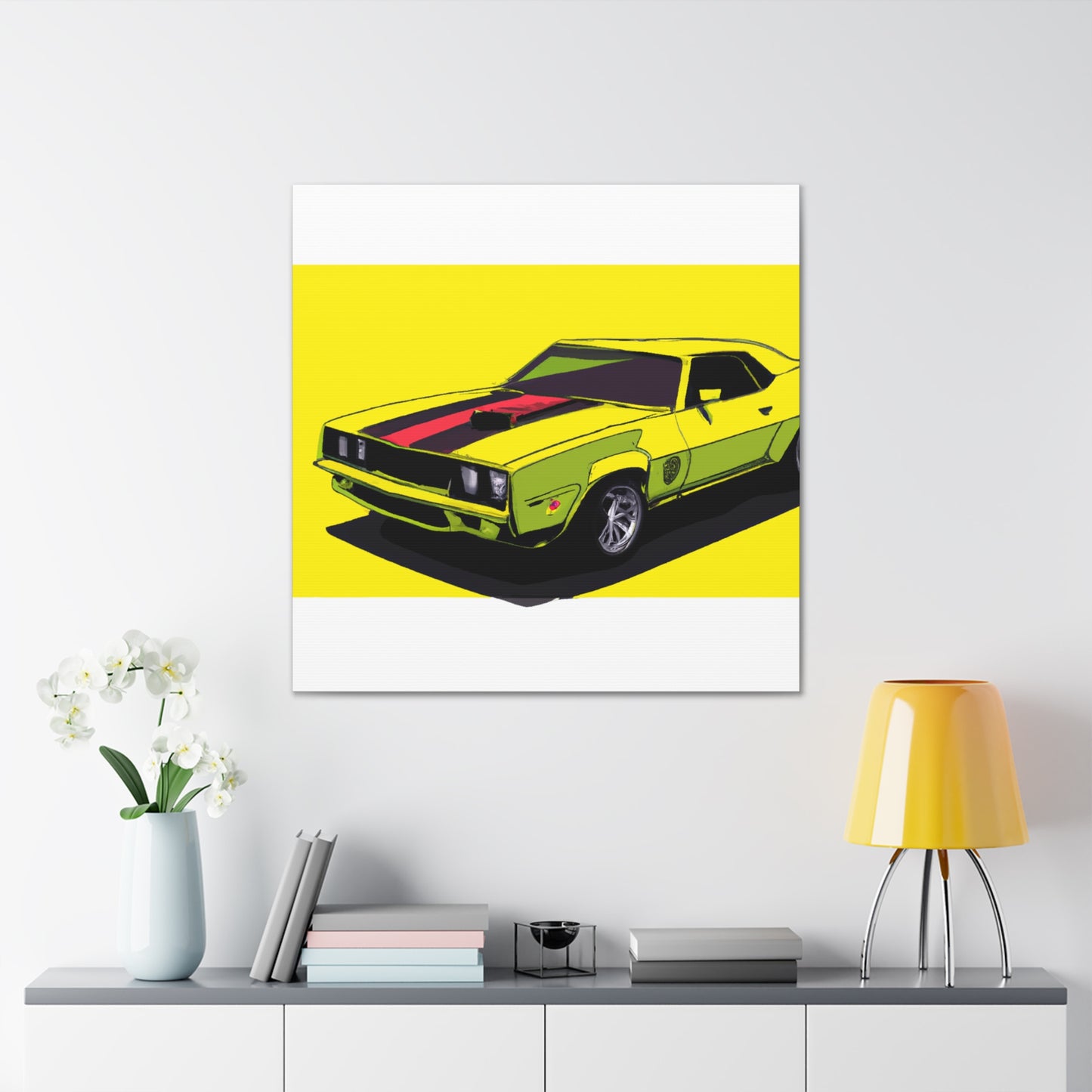 Road Hog - Automobile - Canvas