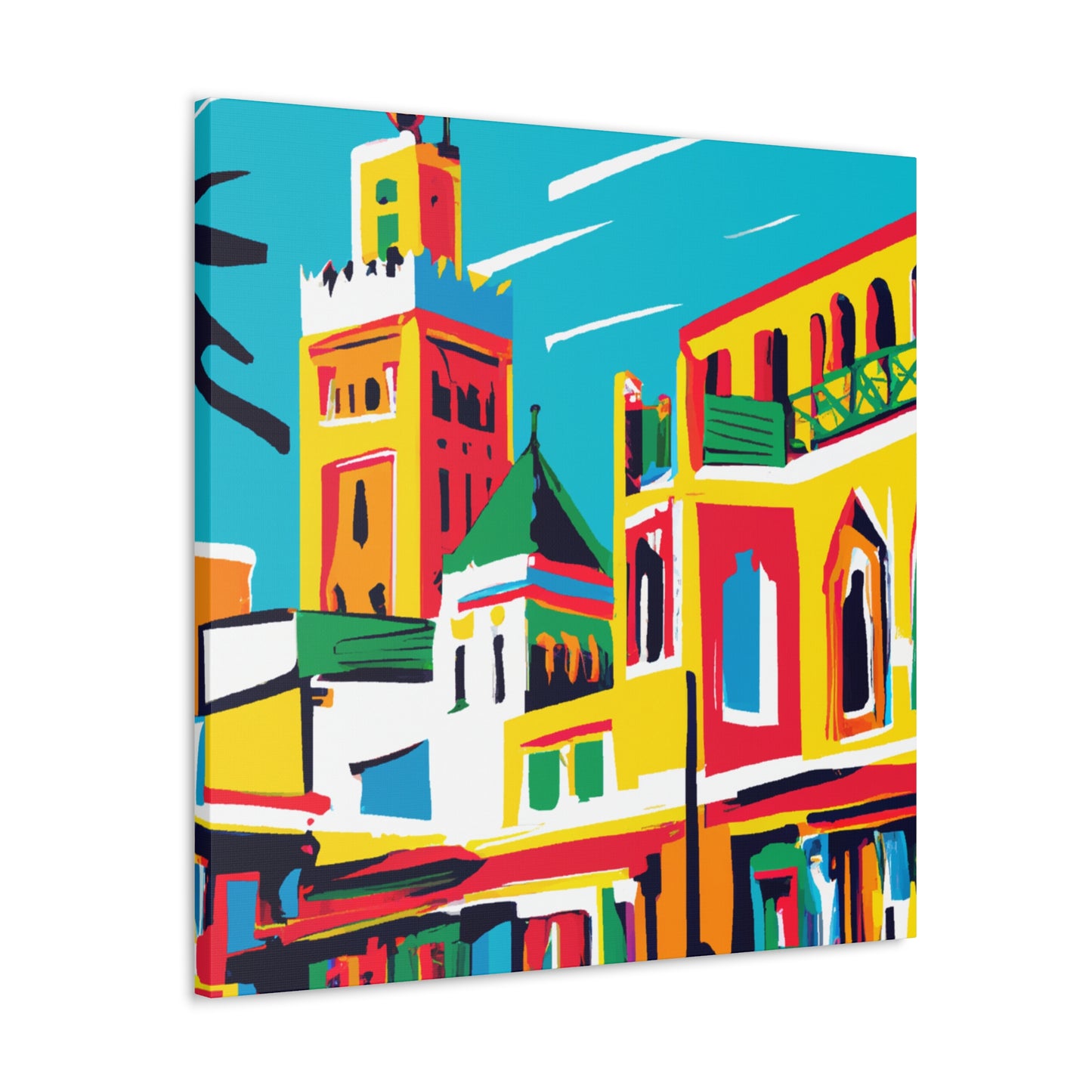 Ibrahim Moussaoui - Morraco - Canvas