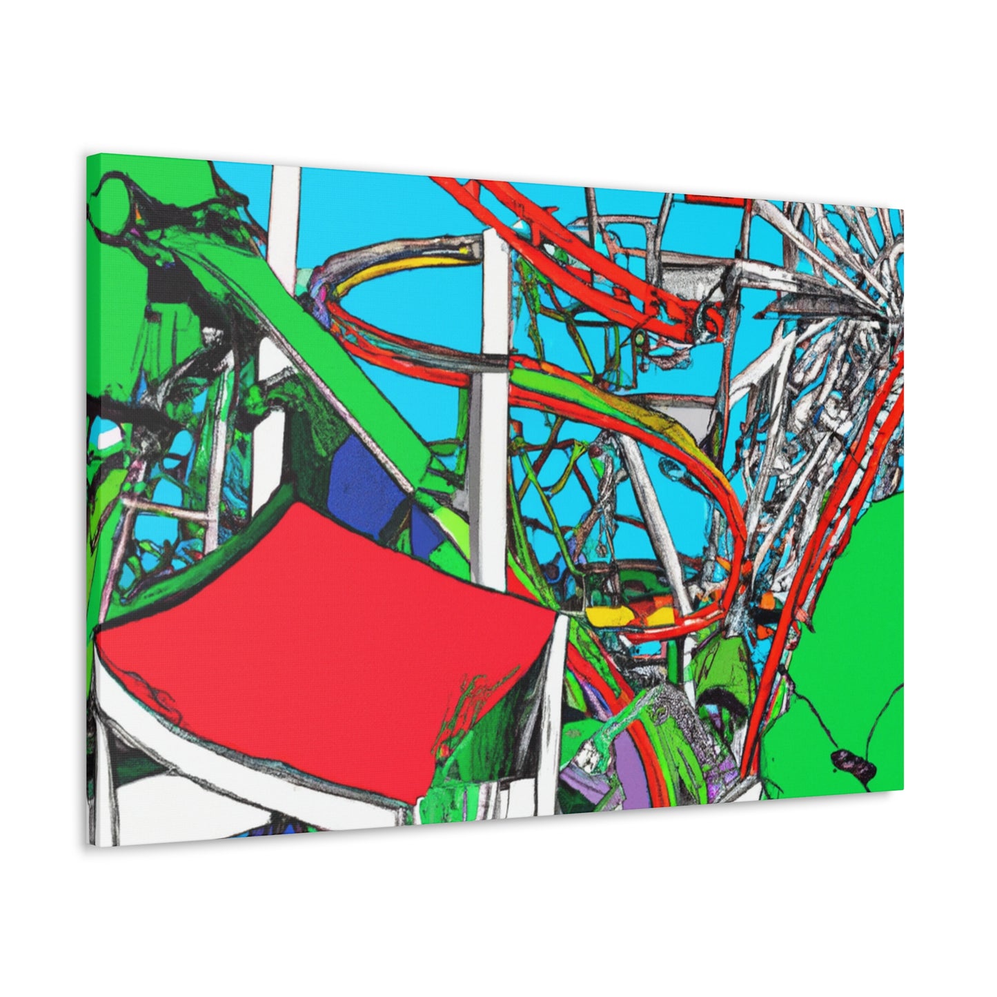 Arcadia Splashes - Amusement - Canvas