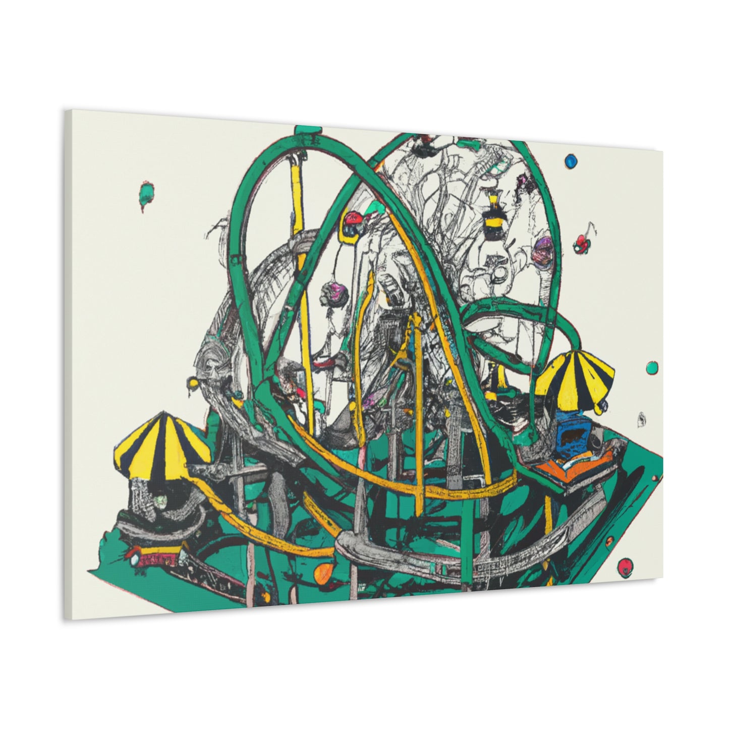 Silly Splashes - Amusement - Canvas