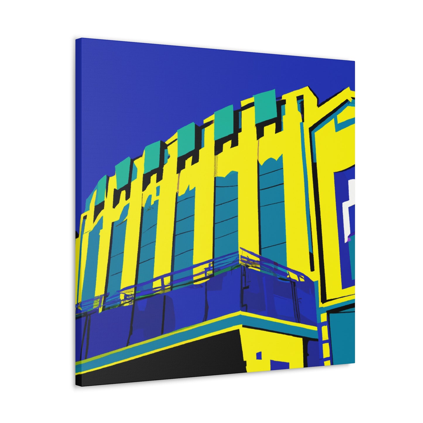 Moolah's Family Funplex - Architectural Canvas Pop Art