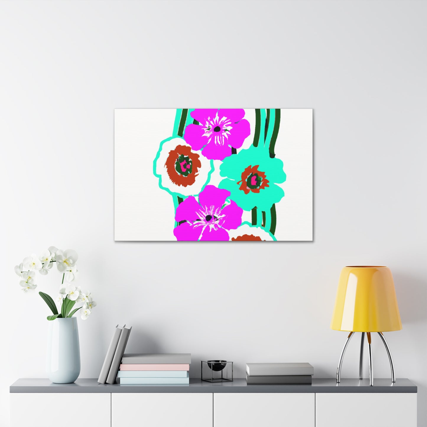 Florazure - Floral - Canvas