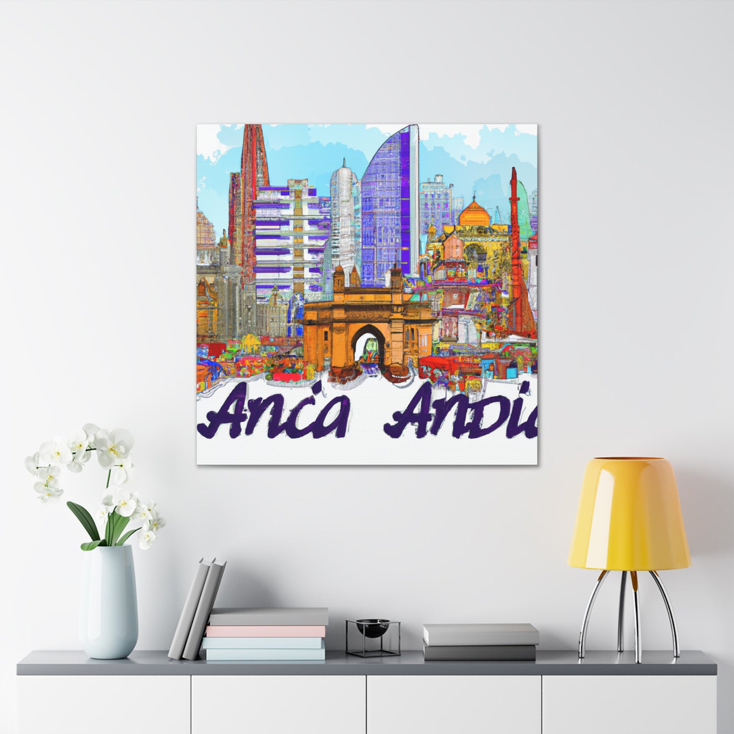 Taj Mahal - Destination India - Canvas