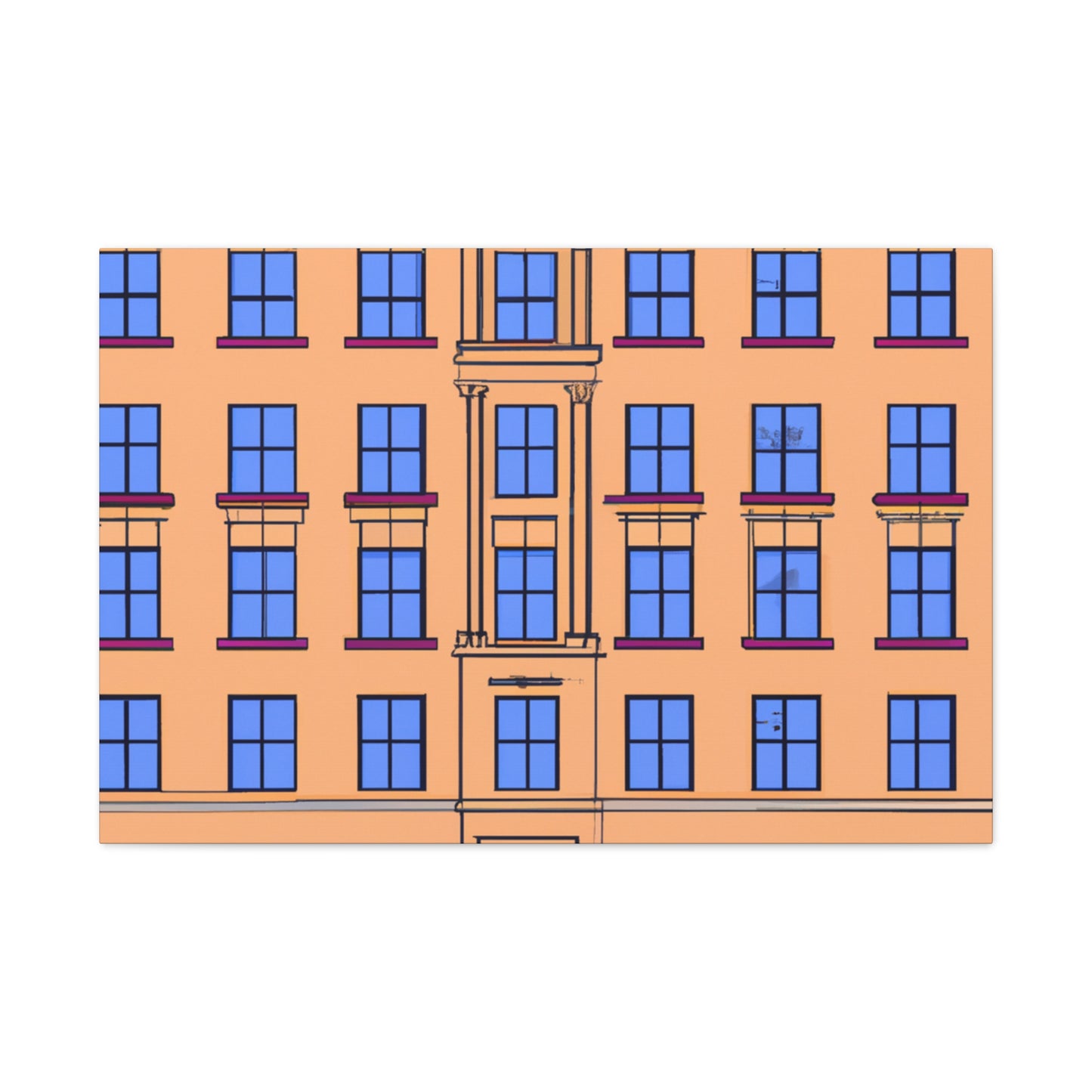 Gwendoline Von Holst - Canvas - Architectural