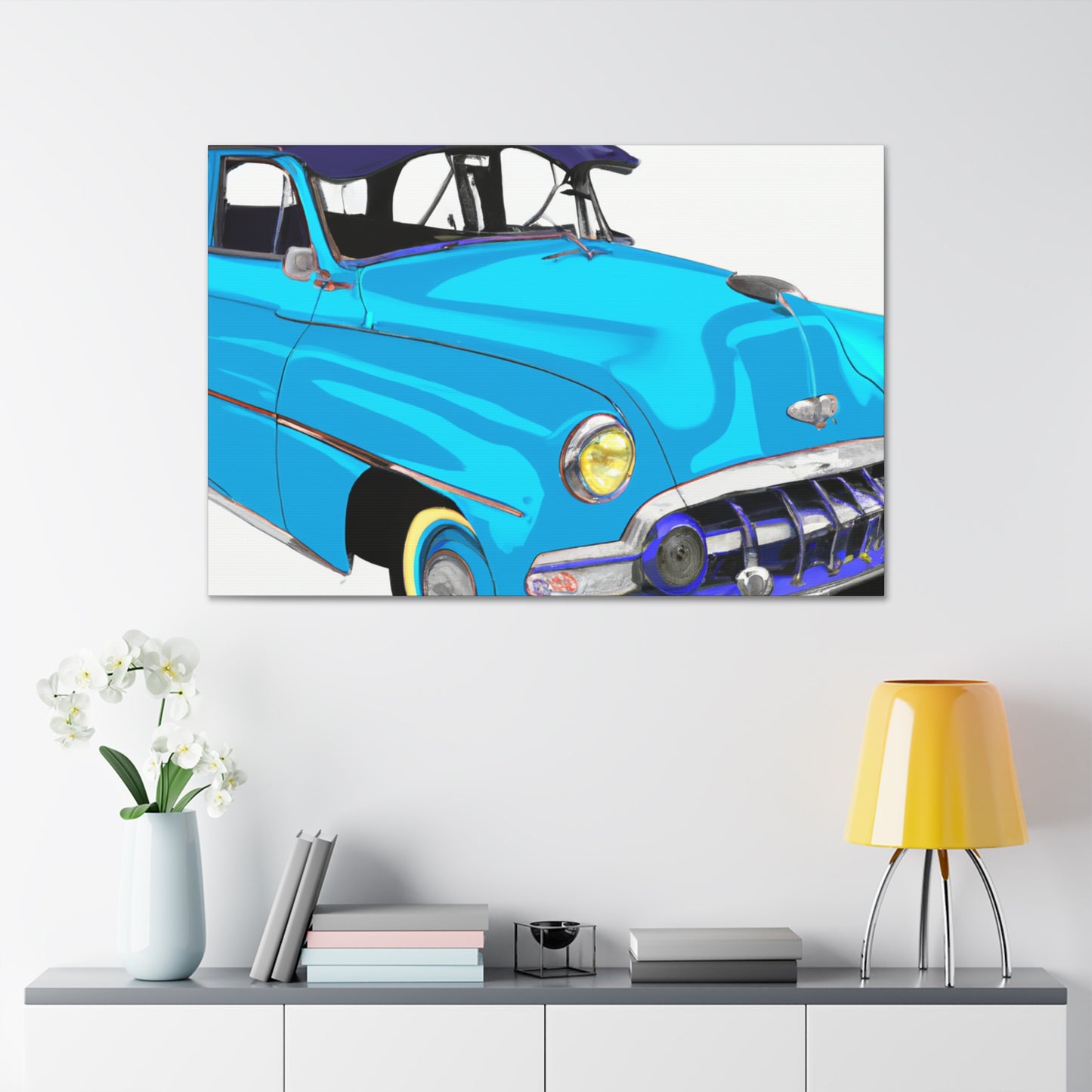 Jalopy - Automobile - Canvas