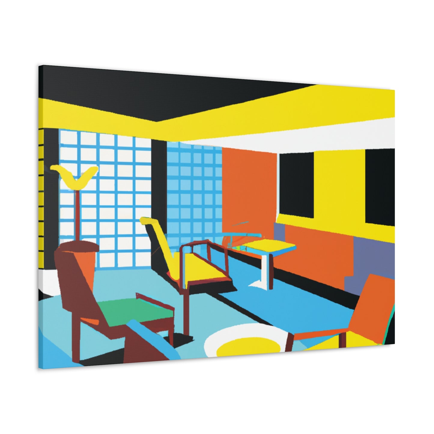 Zen Journey - Midcentury - Canvas