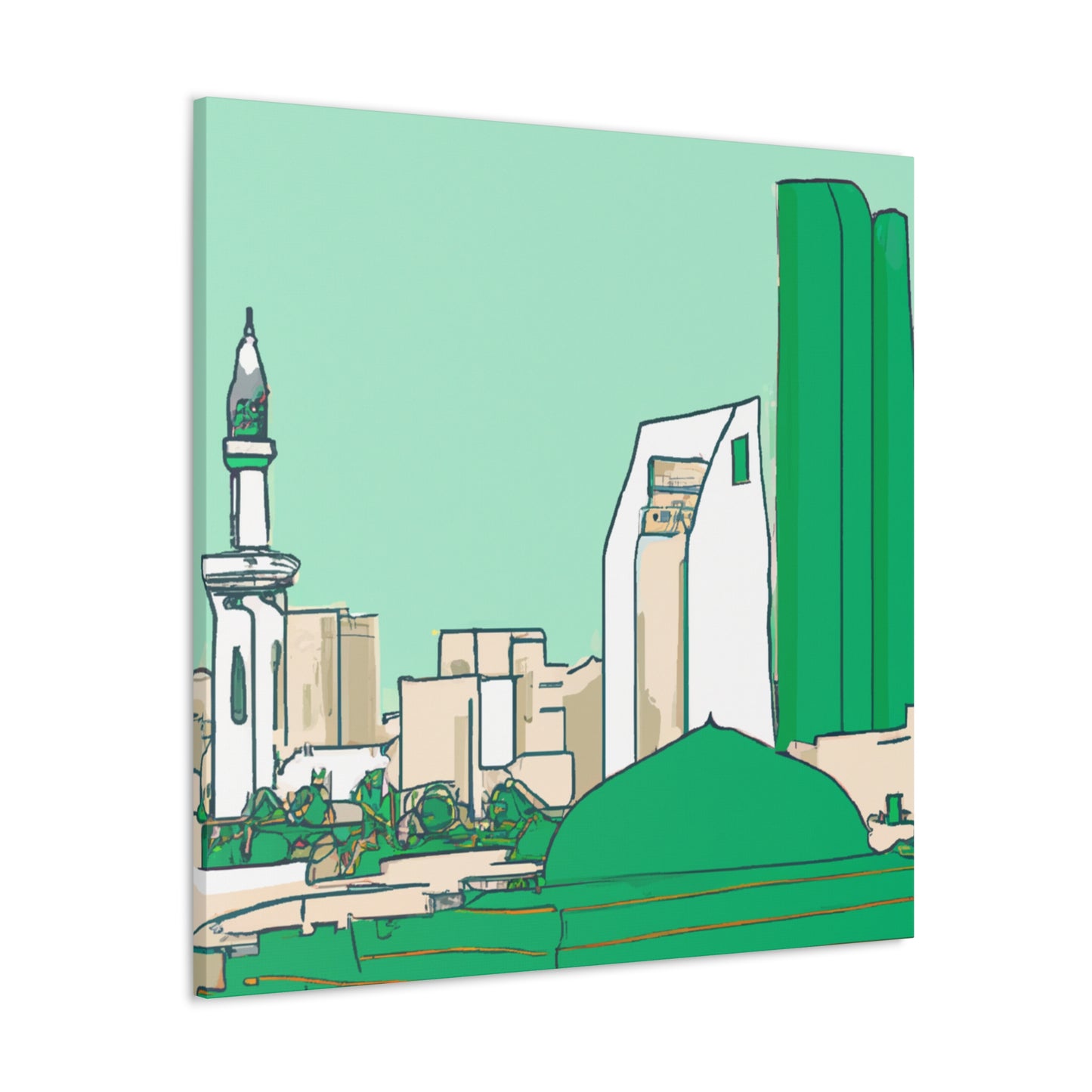 Shamsuddin - Middle East - Canvas