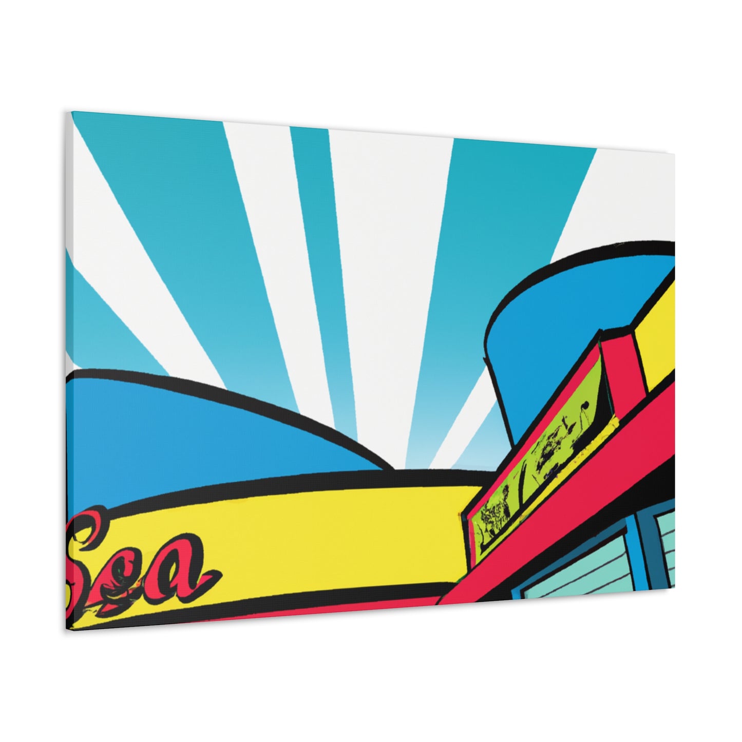 The Bop-A-Rama. - Canvas - Pop Art