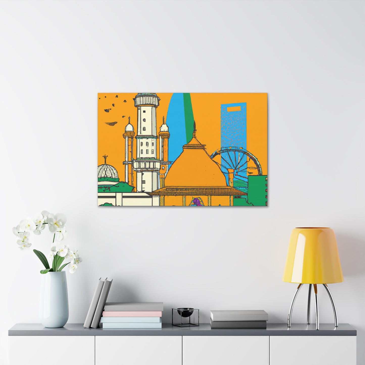 Ambereen - Destination India - Canvas