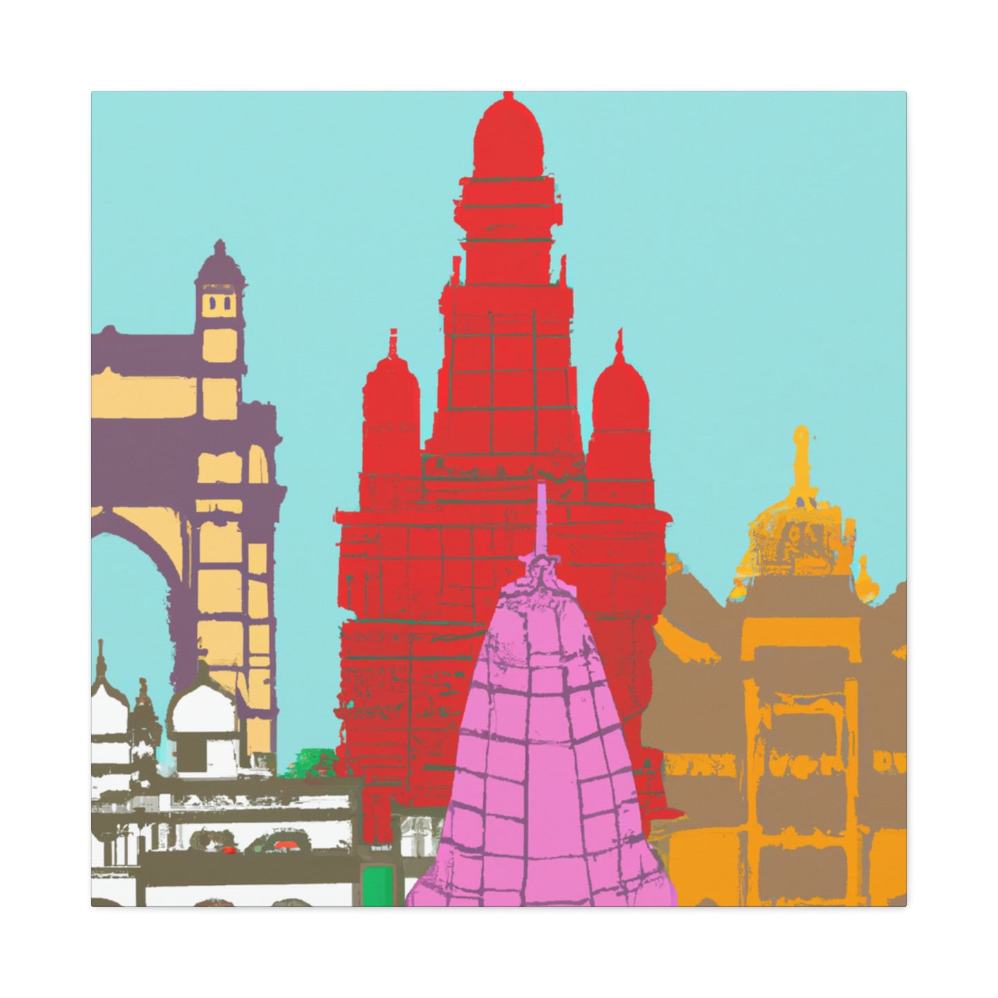 Mysore Magic - Destination India - Canvas