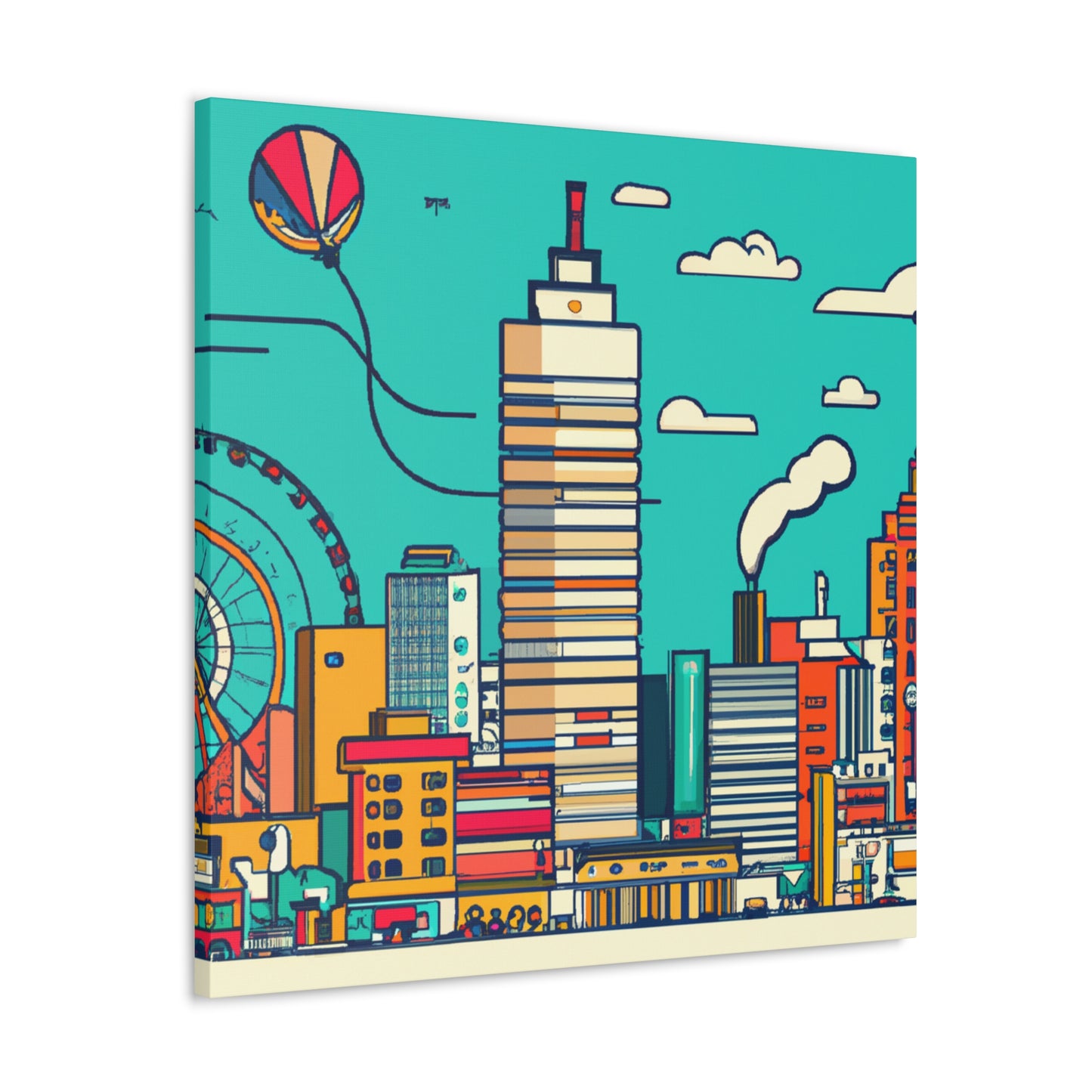 Juanita Fernandez-Lopez - South America Canvas