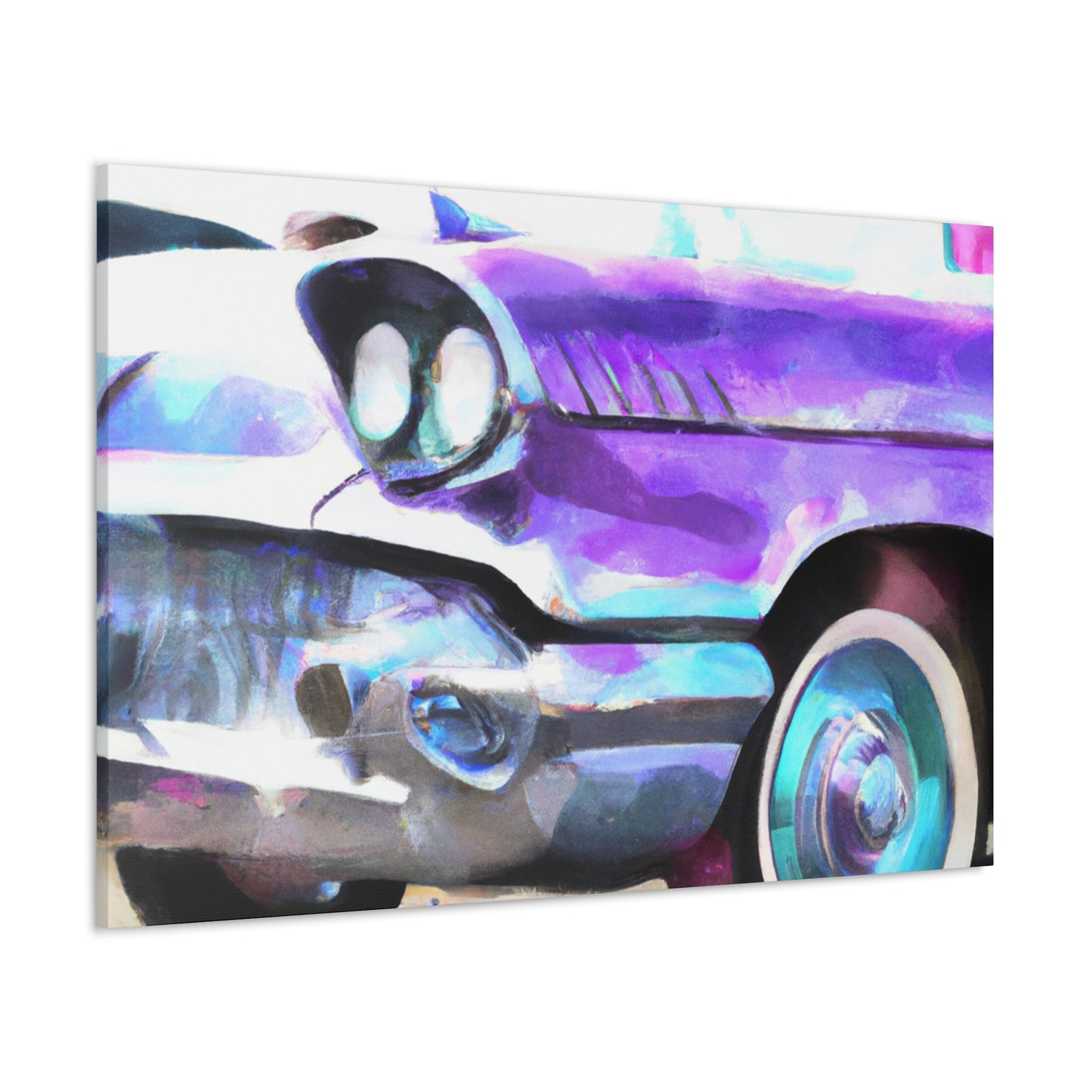 "Surging Tide". - Automobile Canvas