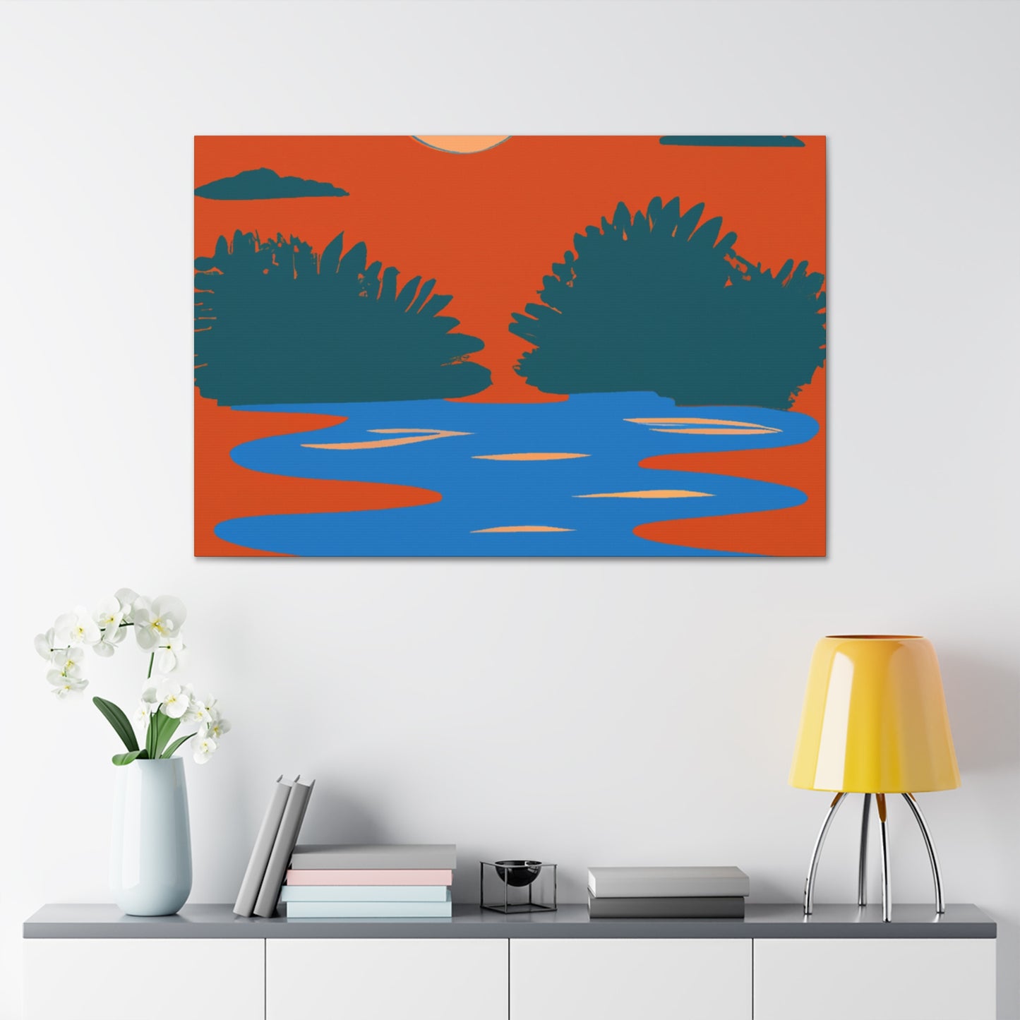 "Blade Dance - Midcentury" - Canvas