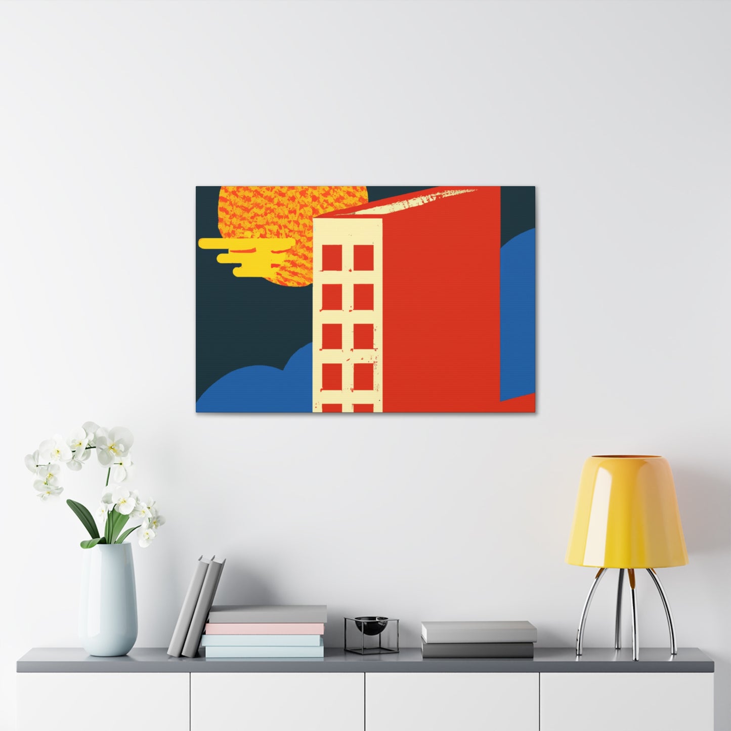 Modernist Playground - Midcentury - Canvas