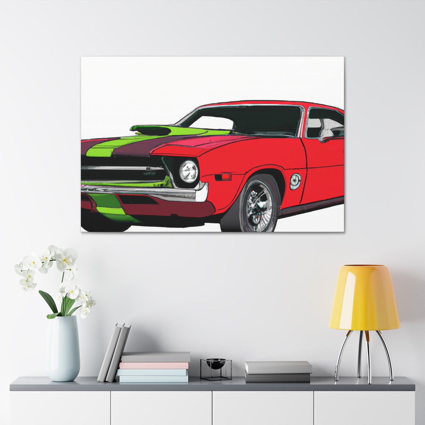 The Rumbler - Automobile - Canvas