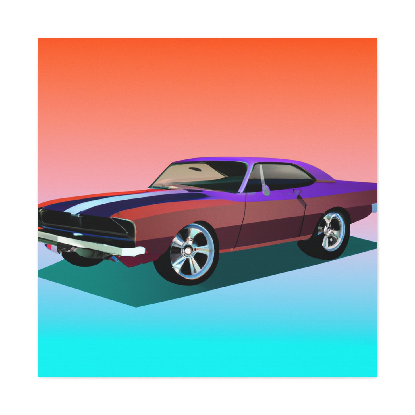 Rattler Racer - Automobile - Canvas