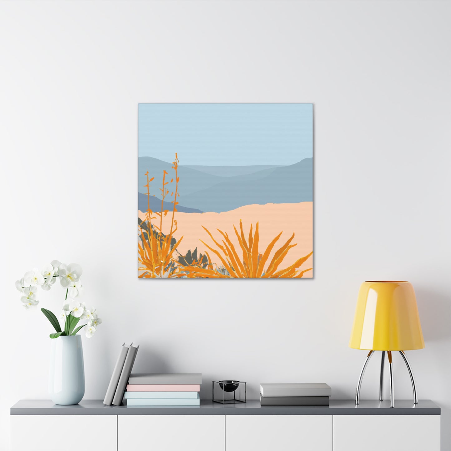 Dusty Oasis - Landscape - Canvas