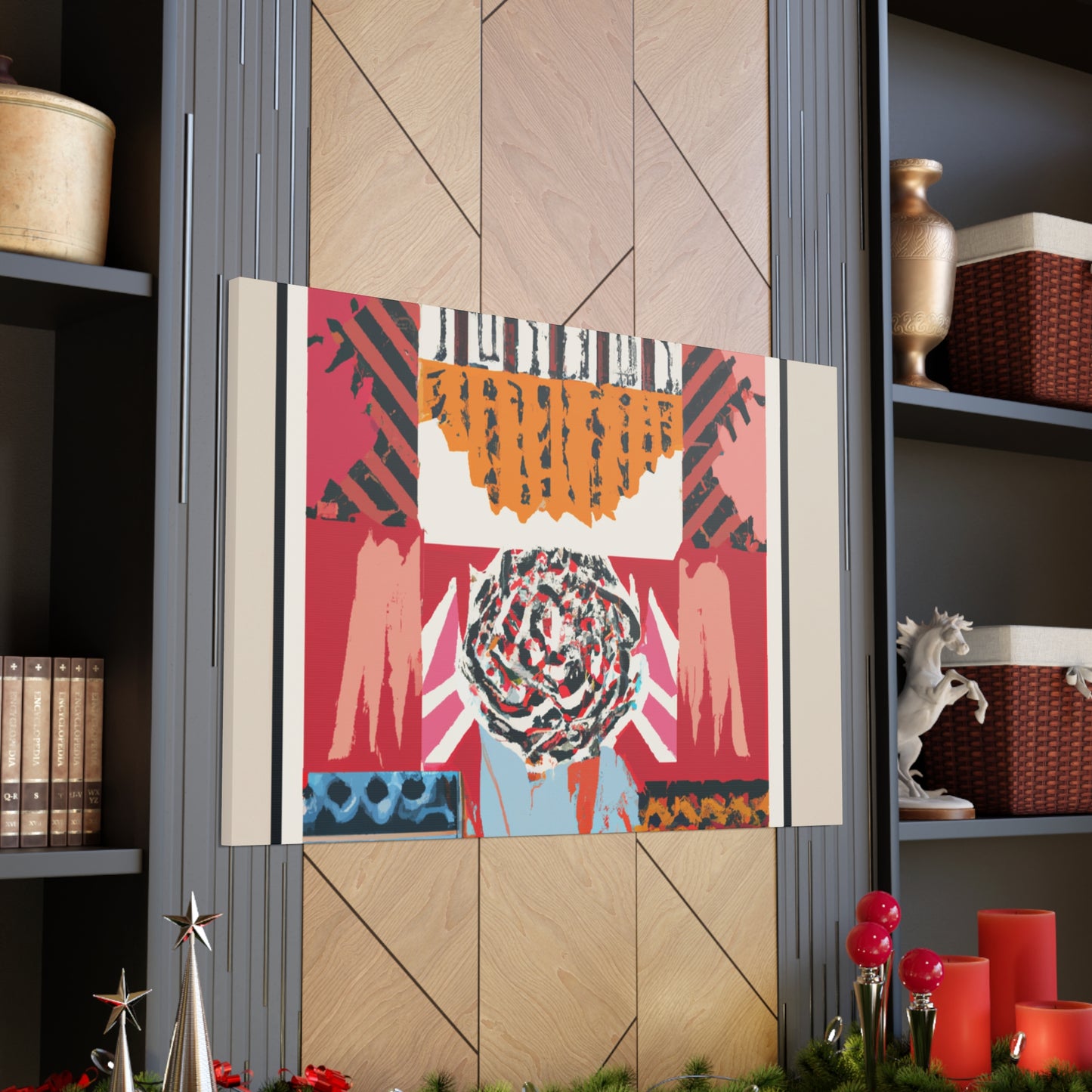 Curious Climber - Midcentury Canvas