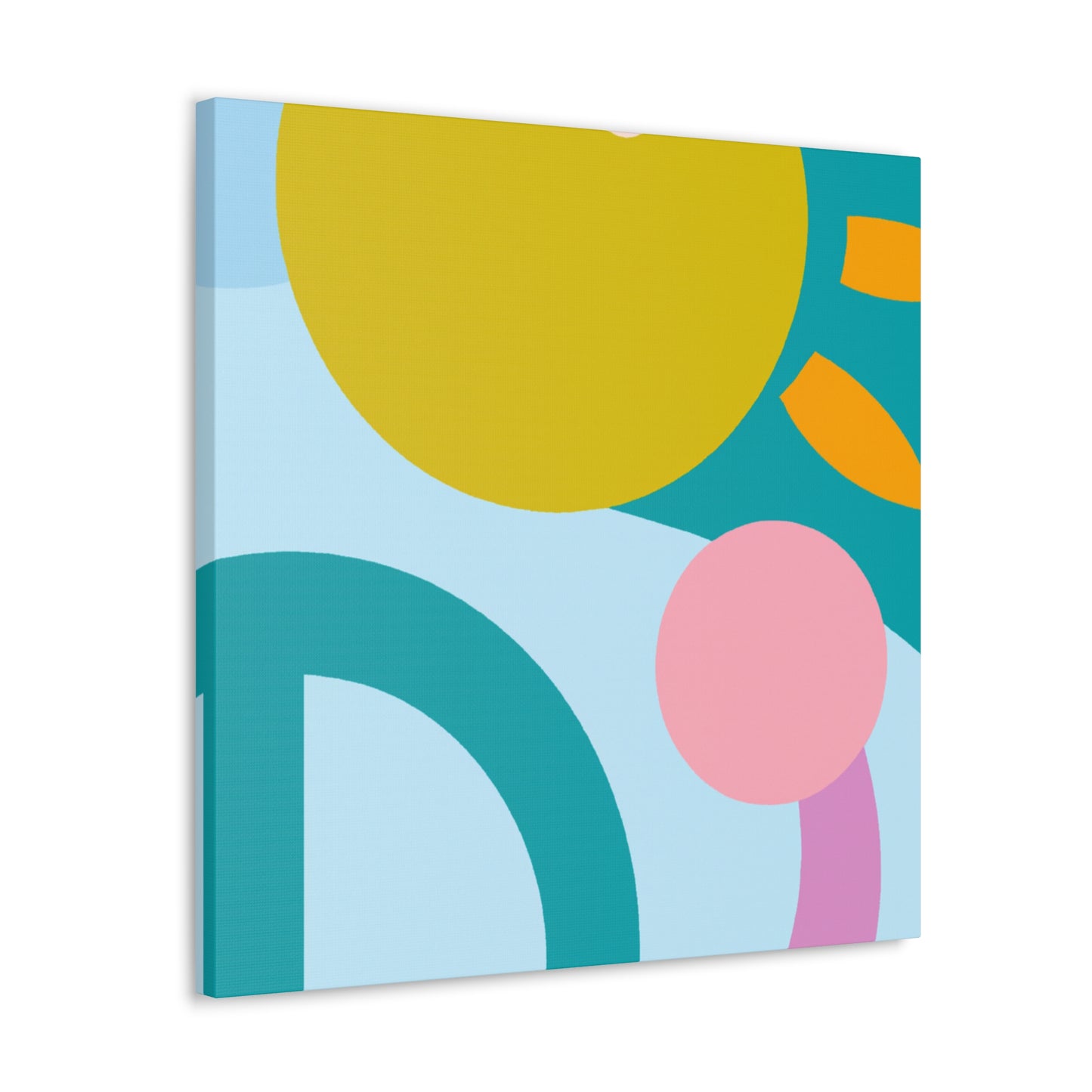 Pigment Paradise- Midcentury - Canvas