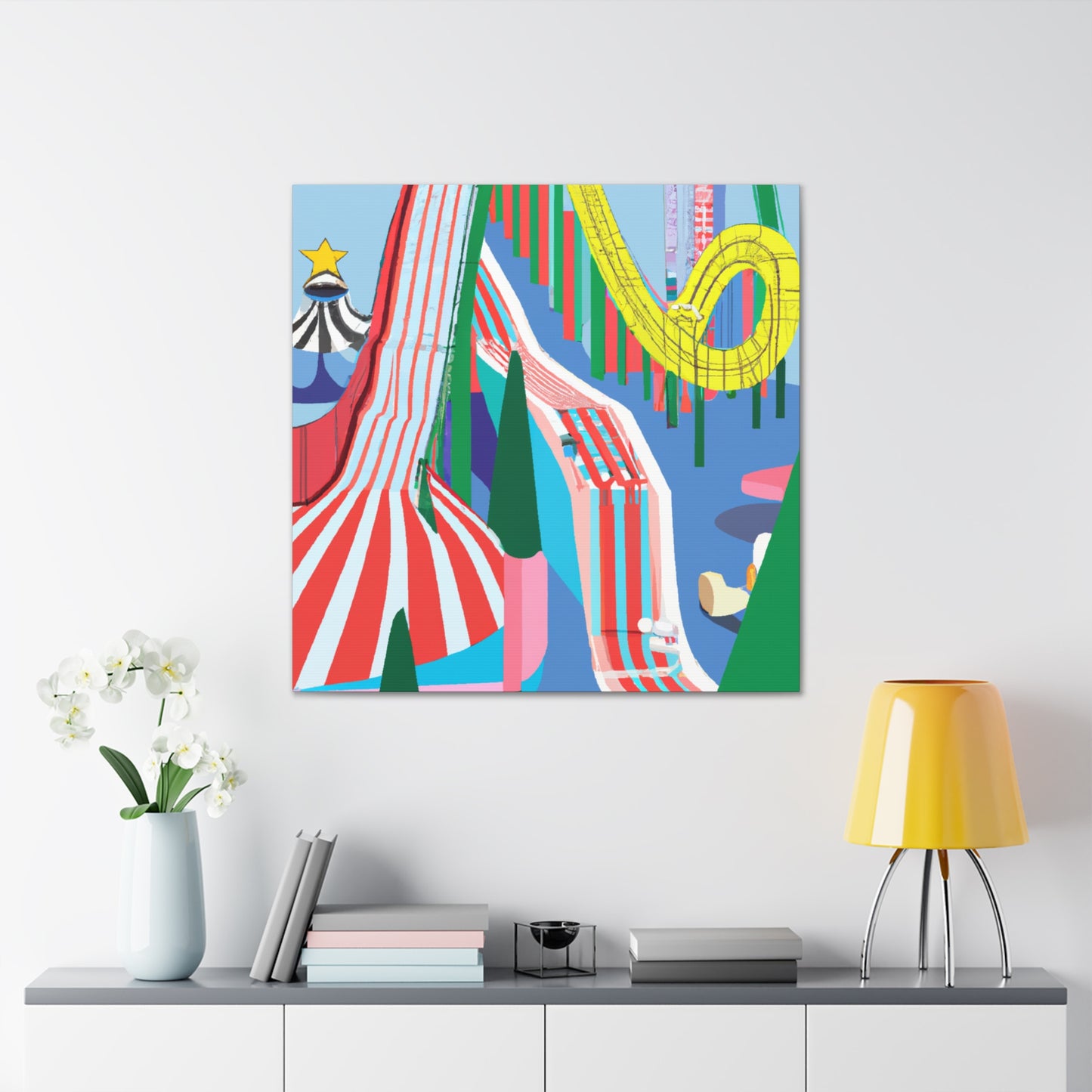 Hoot N Holler - Amusement - Canvas