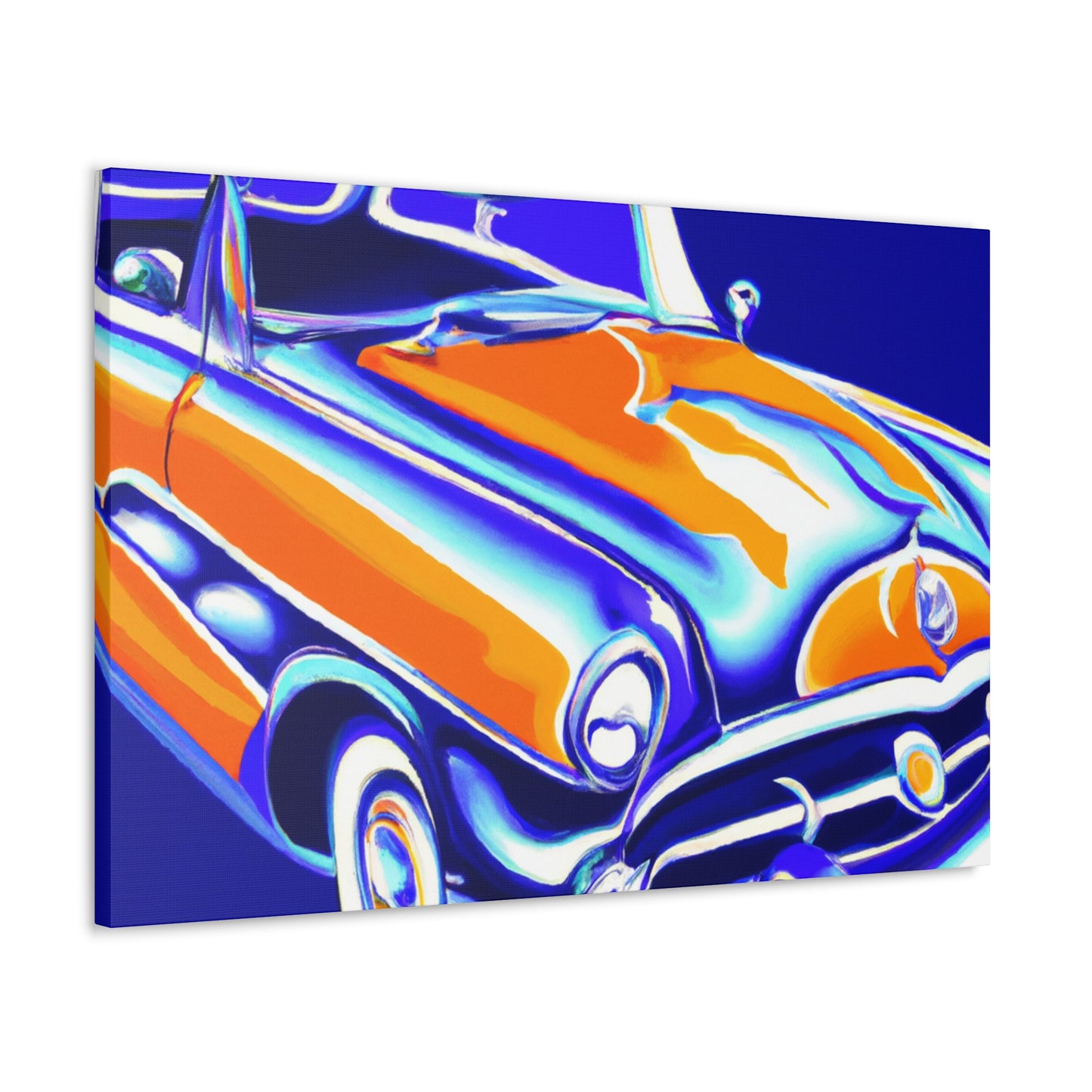 Vintage Thunder Road - Automobile Canvas