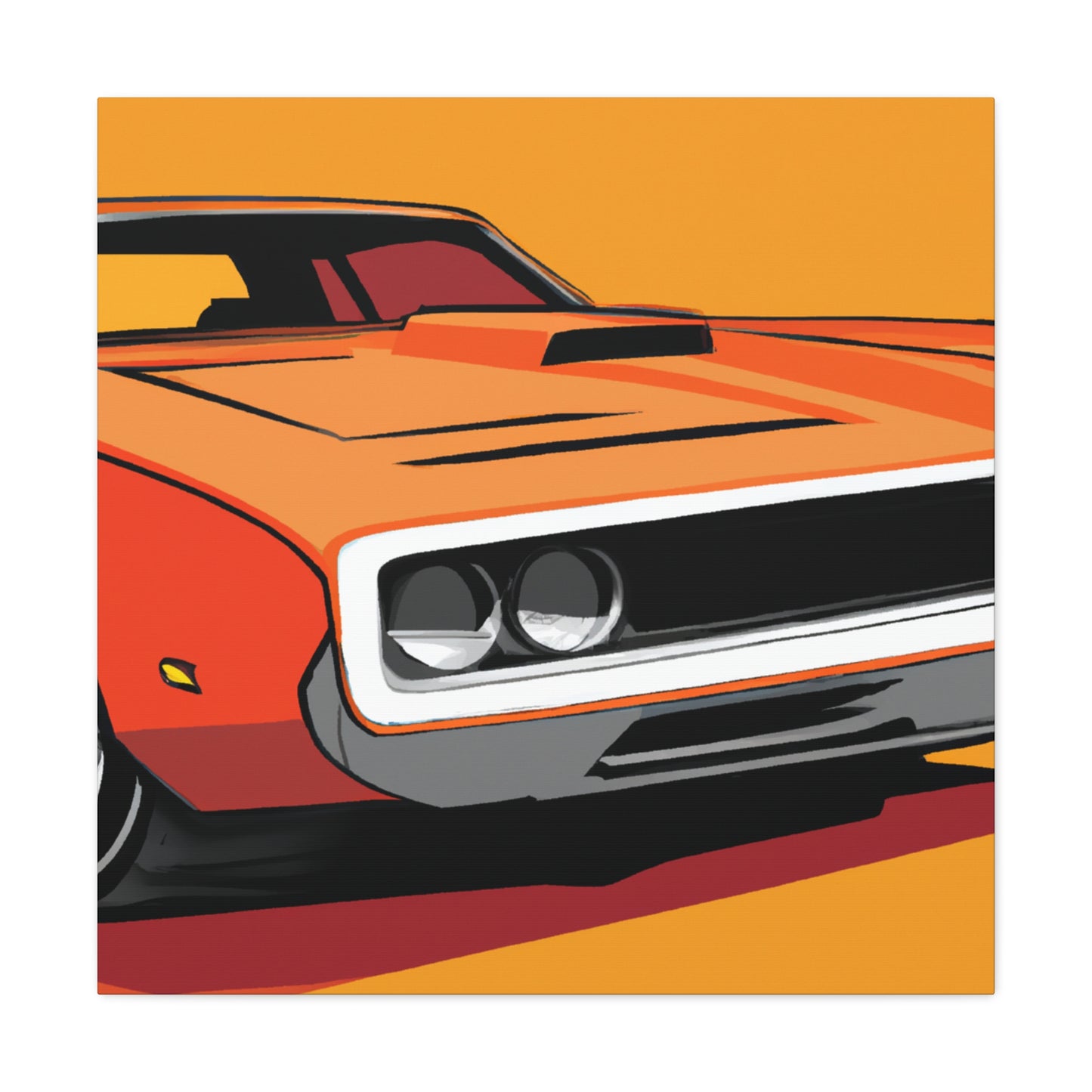 Jalopy Express - Automobile - Canvas