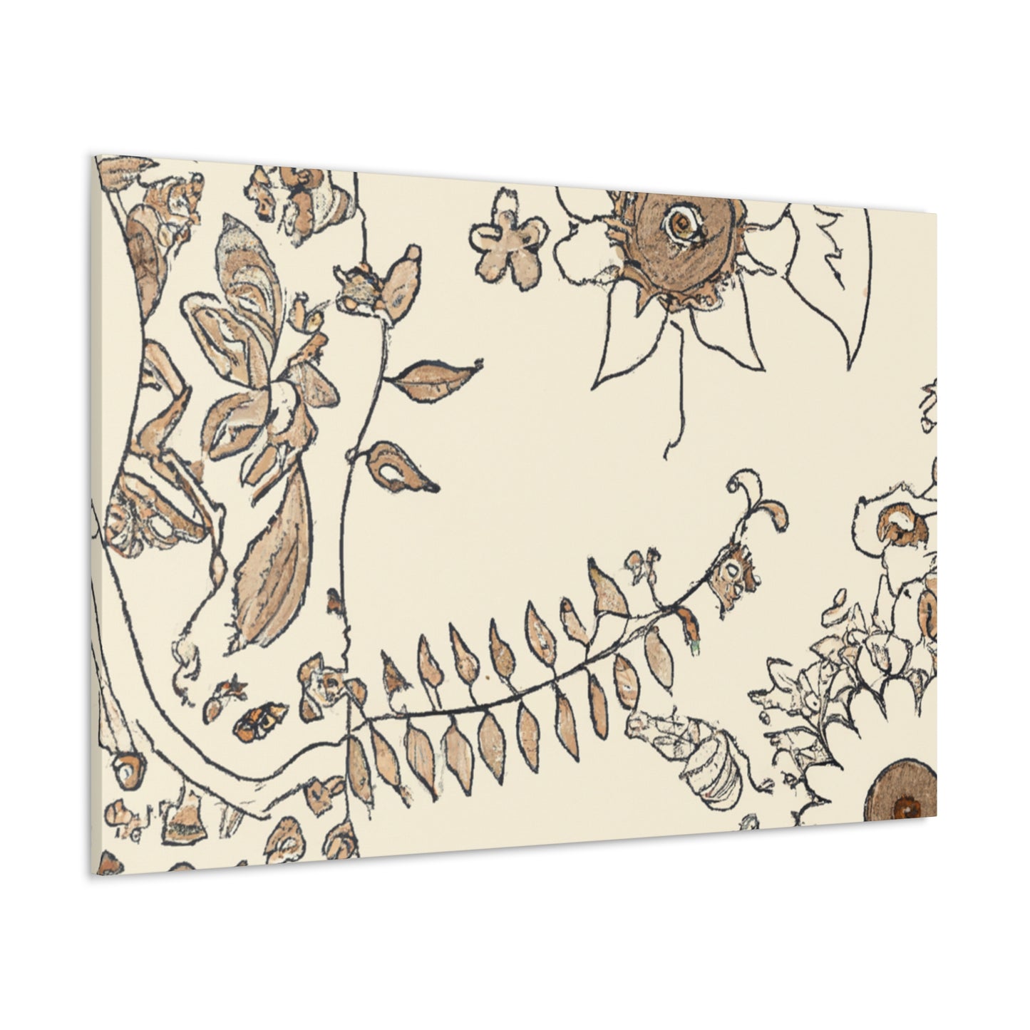 Blossomway - Floral - Canvas
