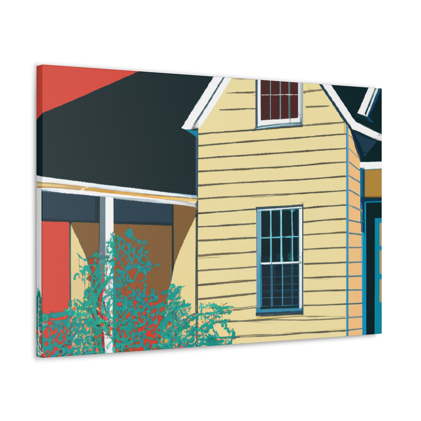 "Dawning Orbit - Midcentury" - Canvas