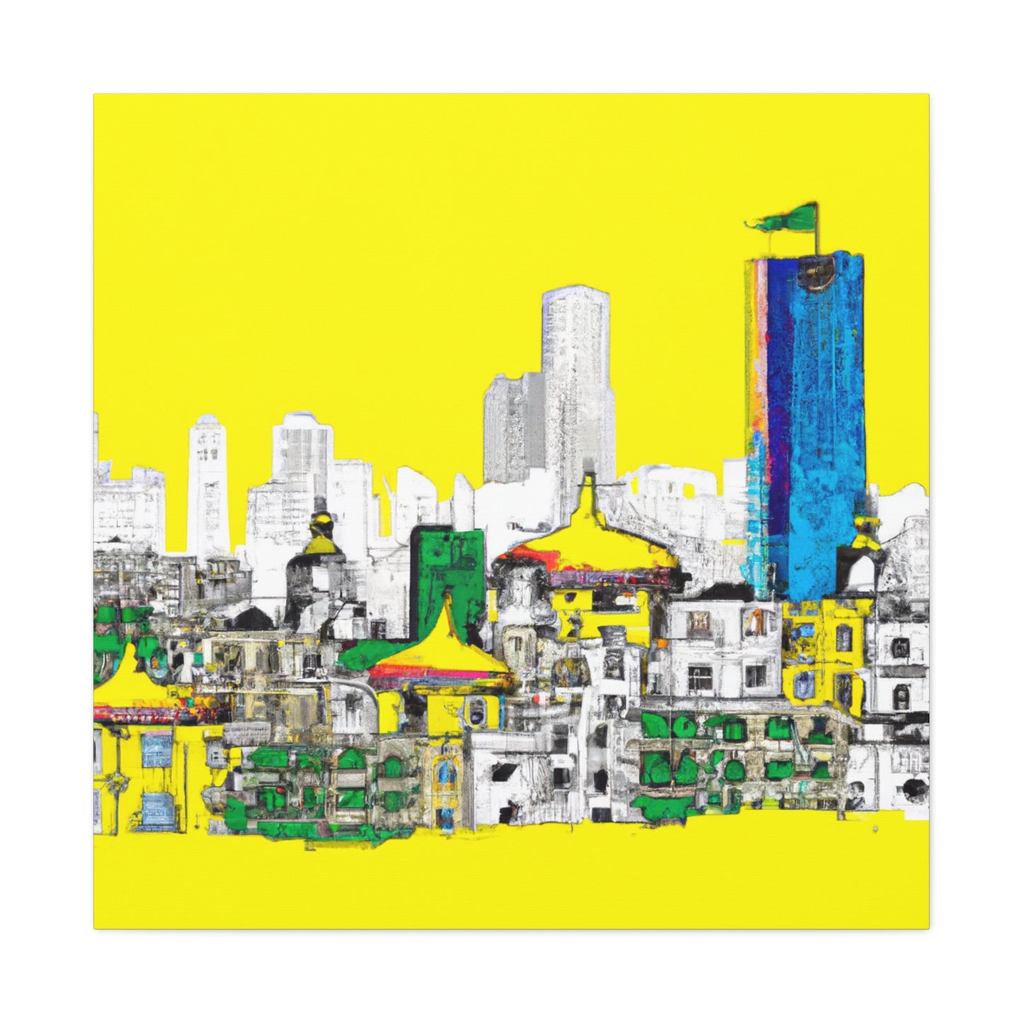 Sacred Shores - Destination India - Canvas