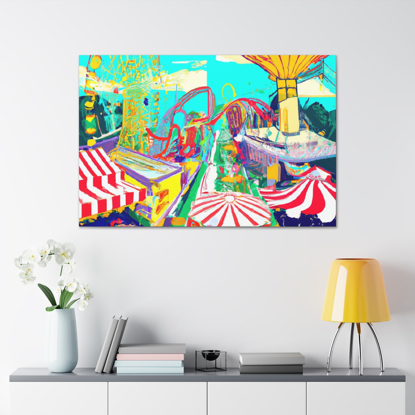 Fantastic Voyagers - Amusement - Canvas