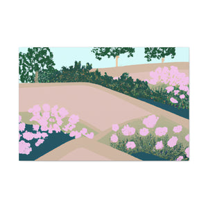 Floral Fantasy - Landscape - Canvas