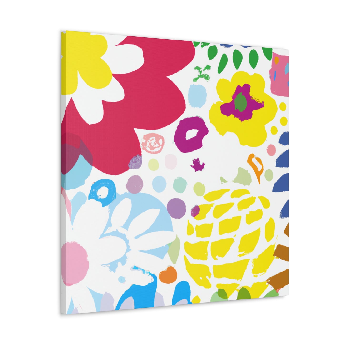 "The Blooming Garden of Glory" - Floral Canvas