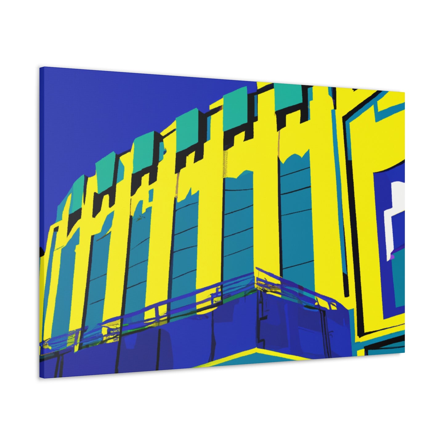 Moolah's Family Funplex - Architectural Canvas Pop Art