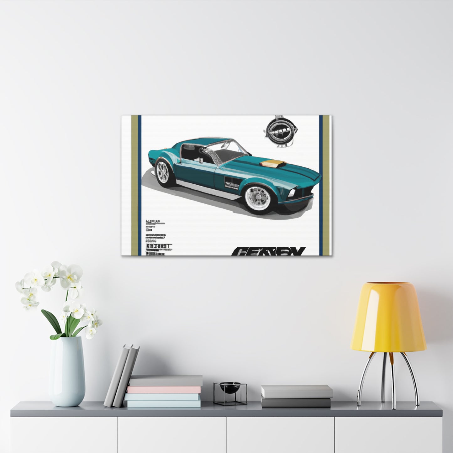 Firebolt - Automobile - Canvas