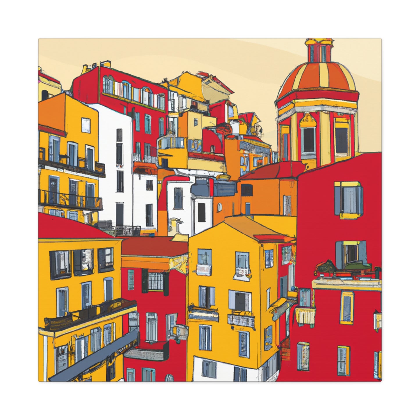 Enrico Fermi - Italy - Canvas