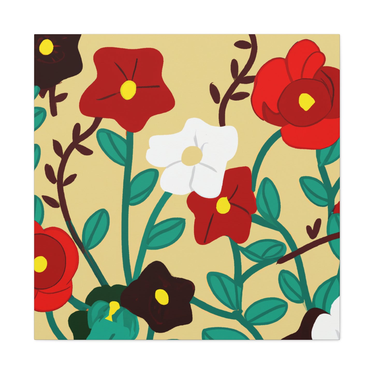 Rosebelle - Floral - Canvas