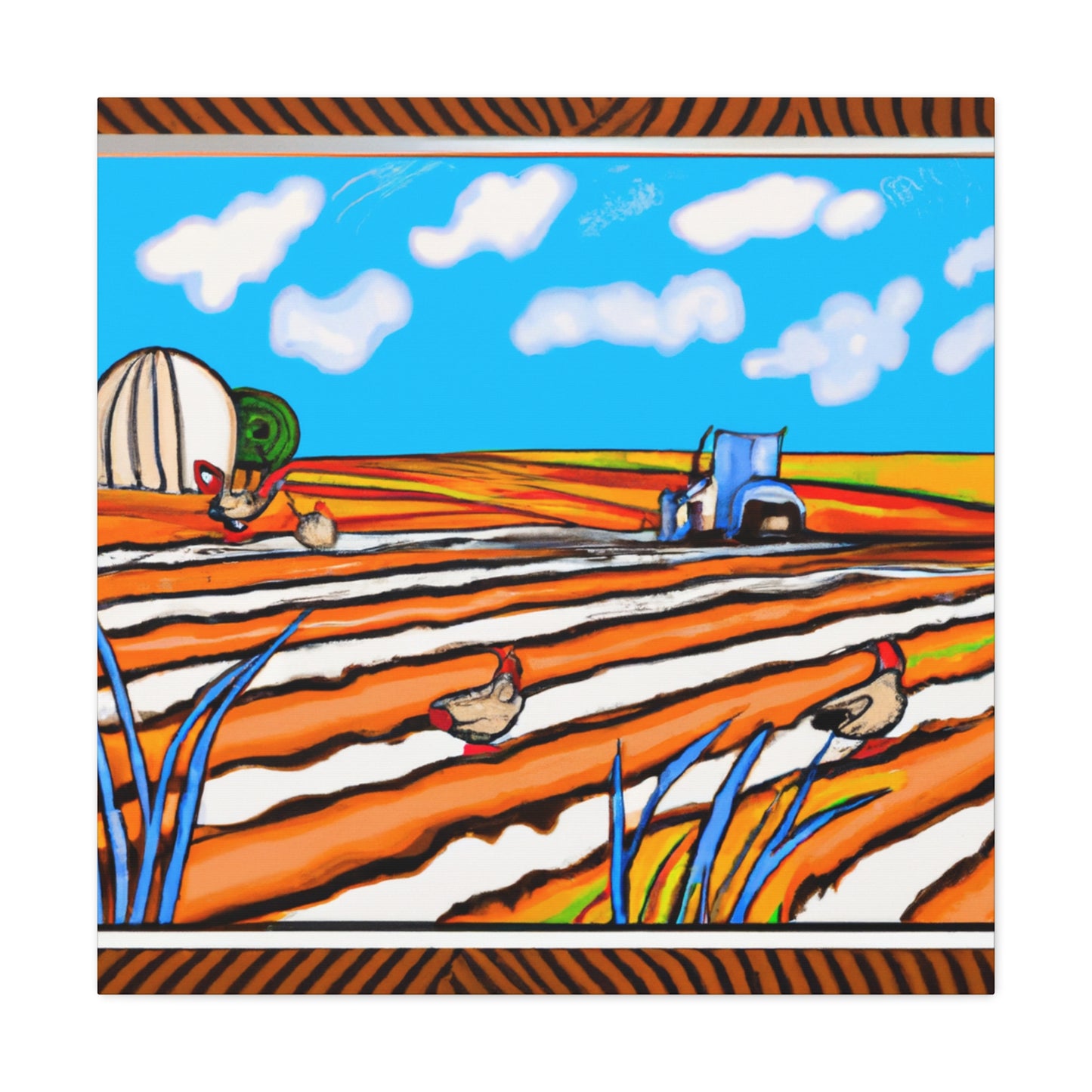 Field Thrills - Amusement - Canvas