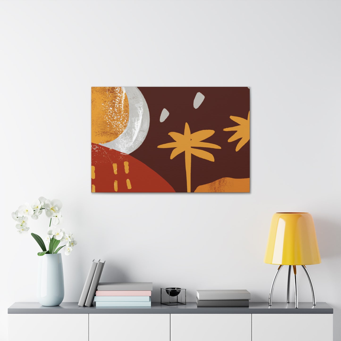 Mystic Breeze - Midcentury - Canvas