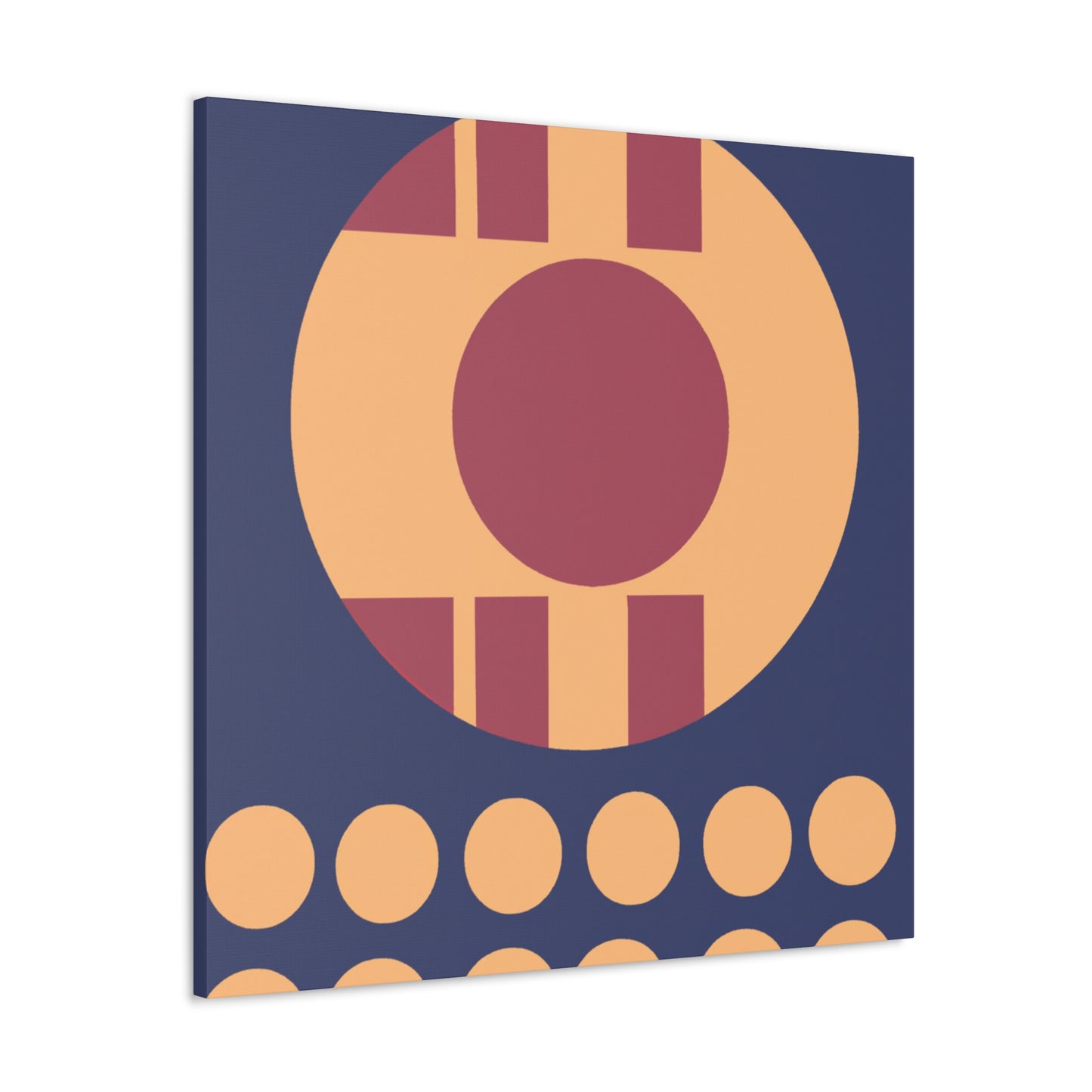 Kaleidoscope Radiance - Midcentury - Canvas