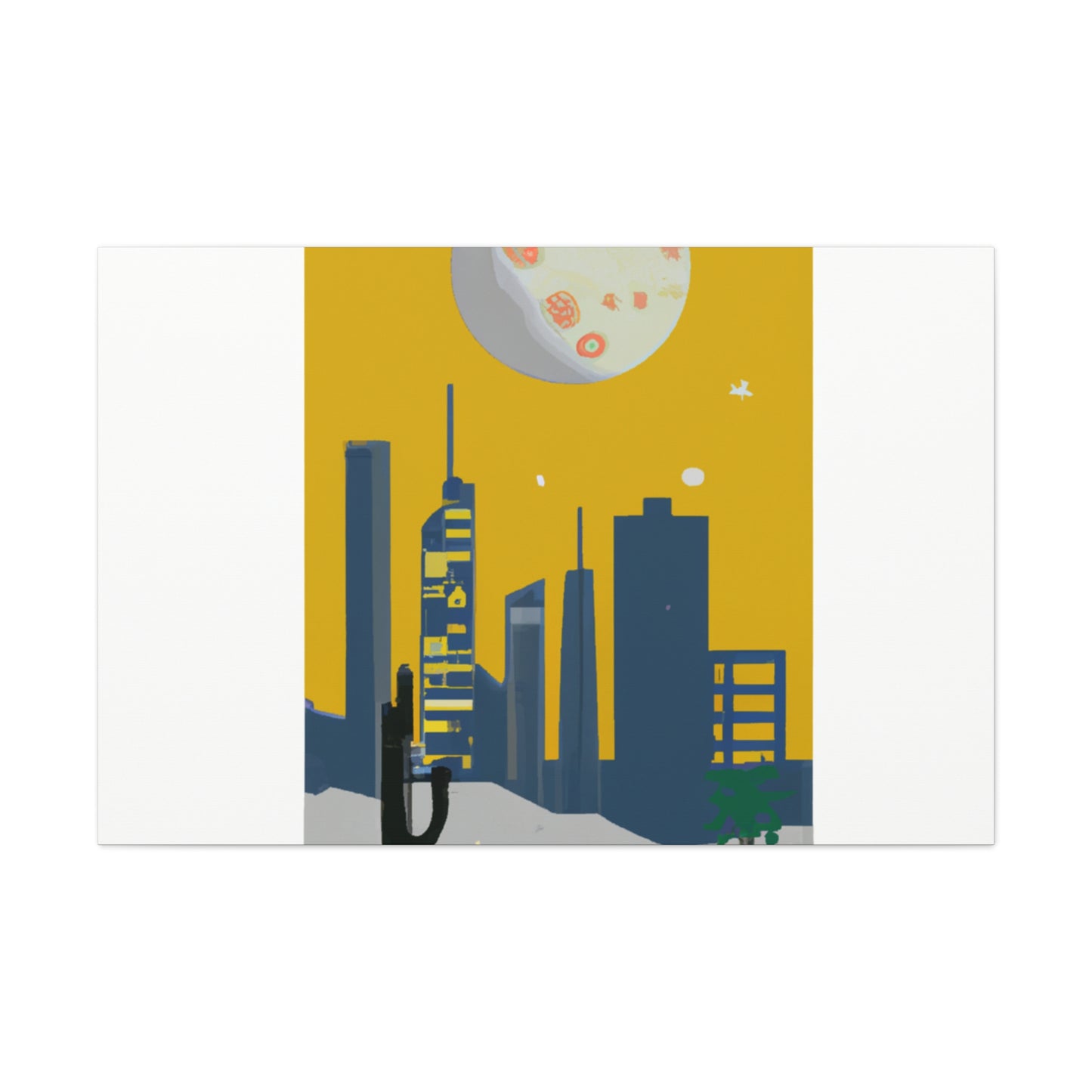 Skyhigh - Midcentury Canvas