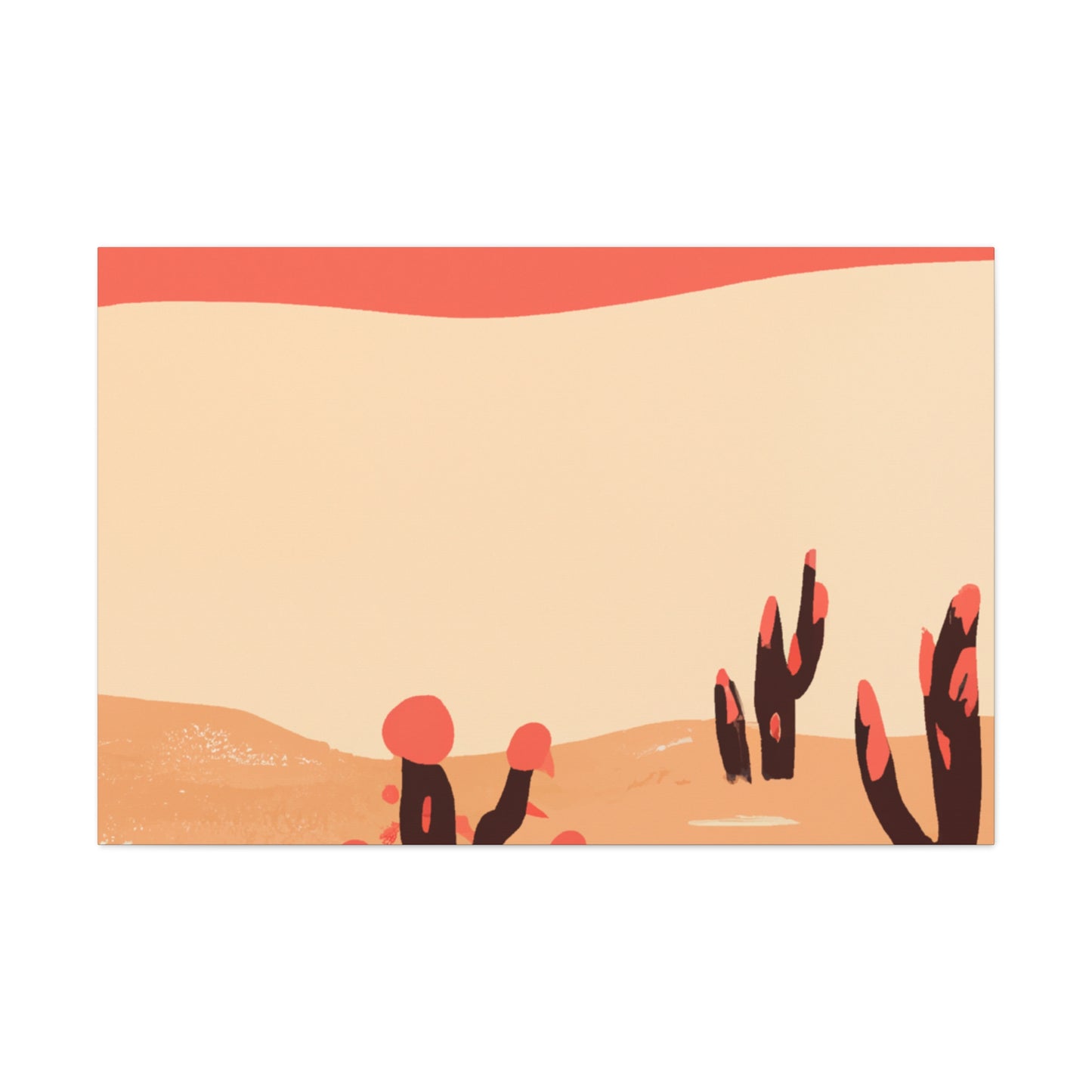 Antique Fusion - Vintage Contemporary - Desert - Canvas