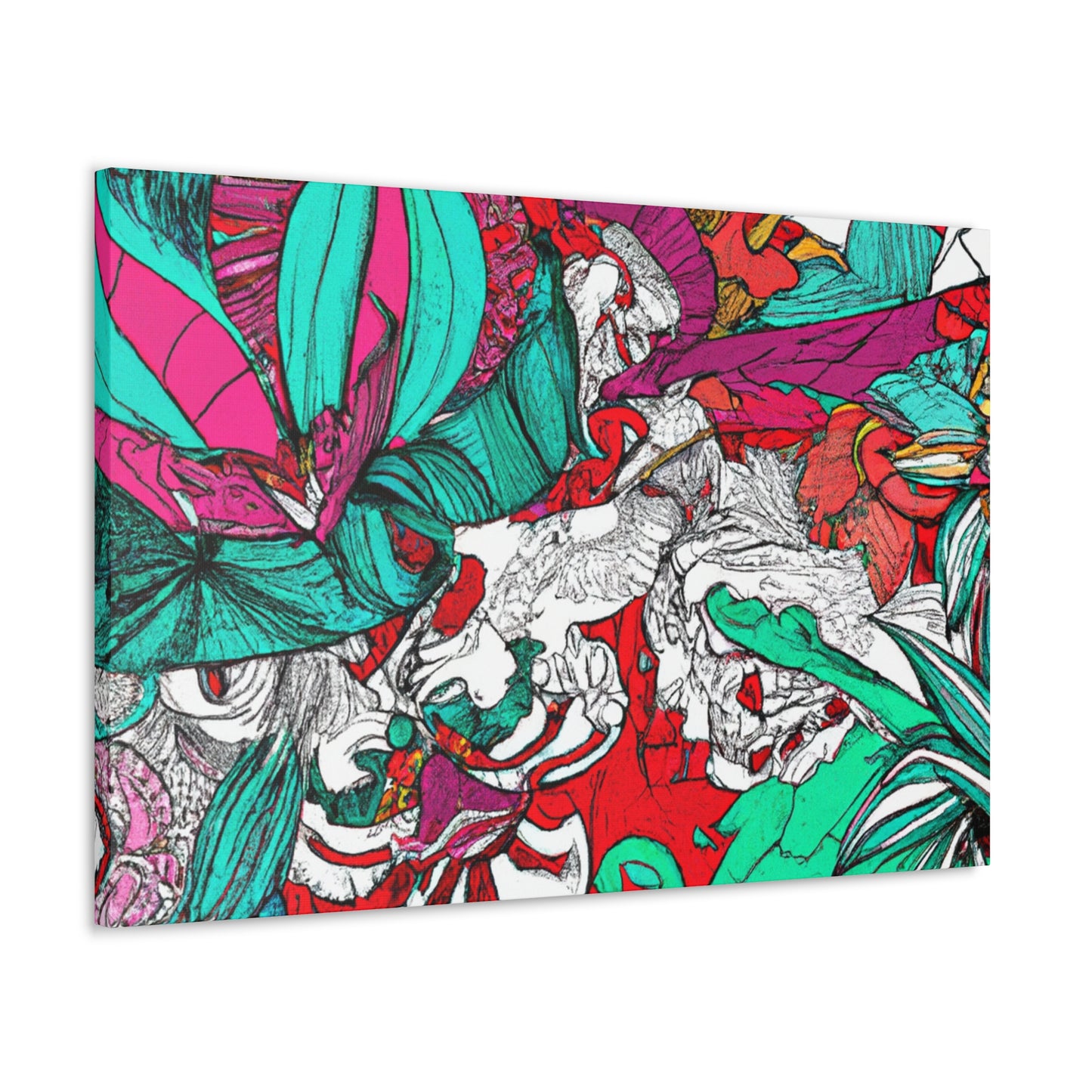 Mystery Blush - Floral - Canvas
