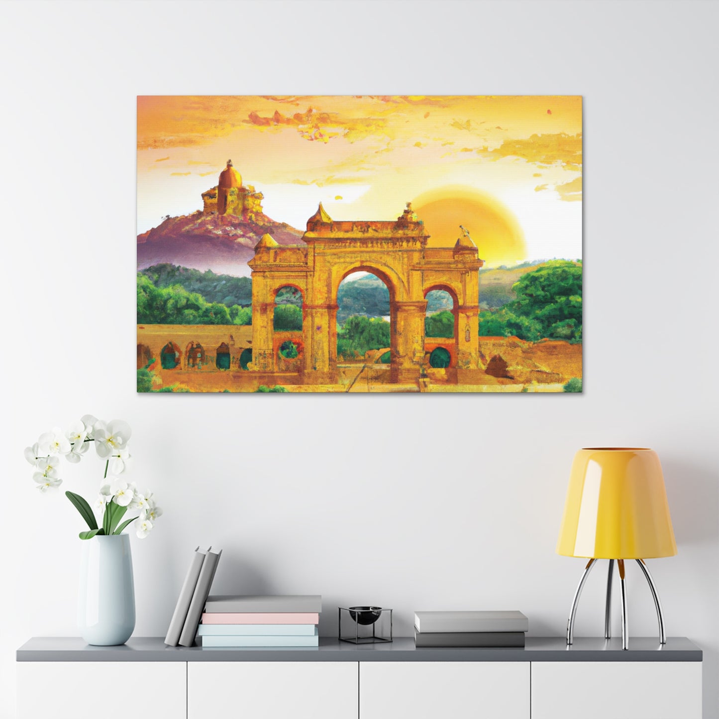 Taj Mahal - Destination India - Canvas