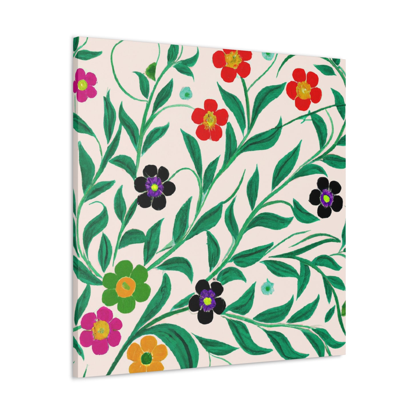 Poiseon - Floral - Canvas