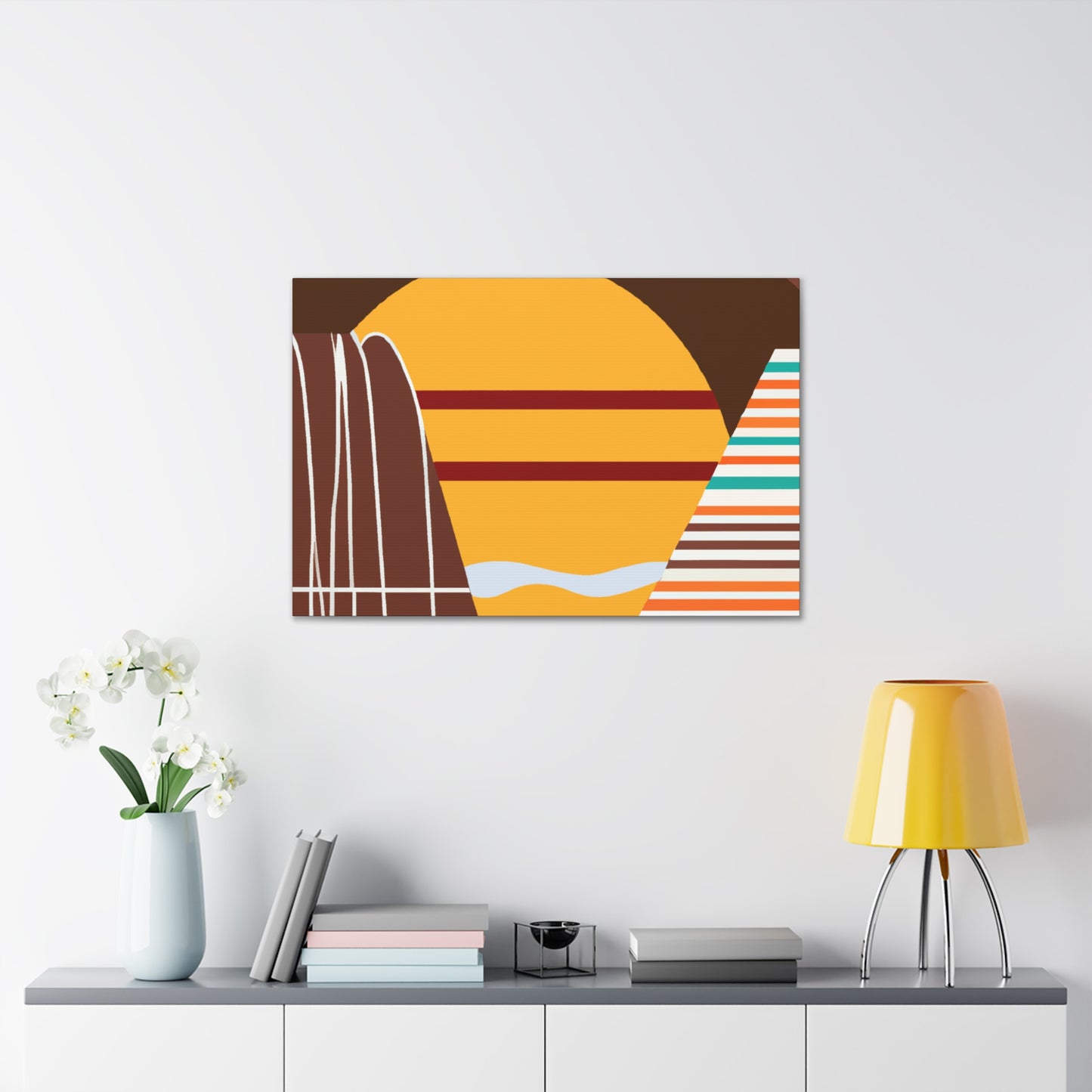 Peru- Midcentury Canvas