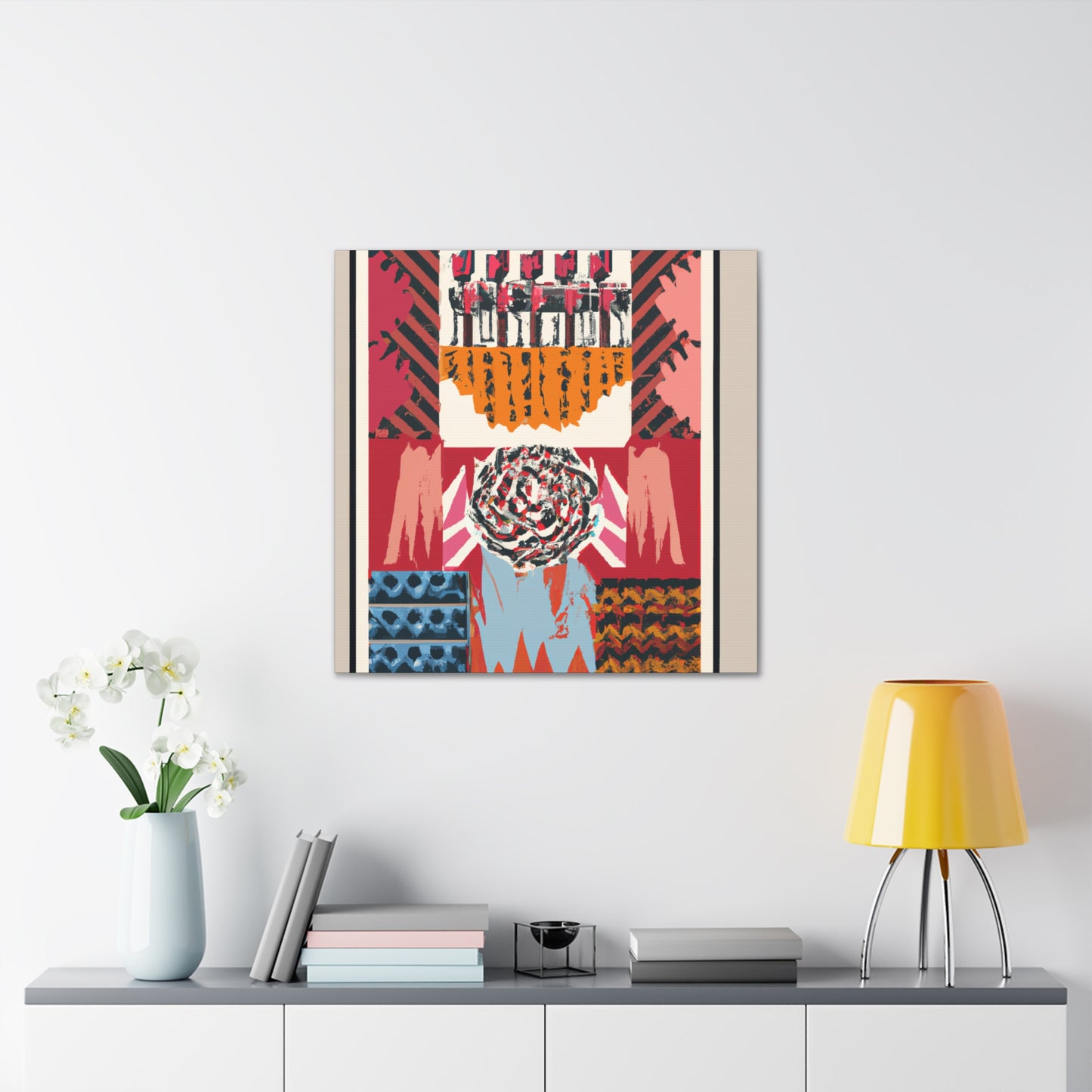Curious Climber - Midcentury Canvas