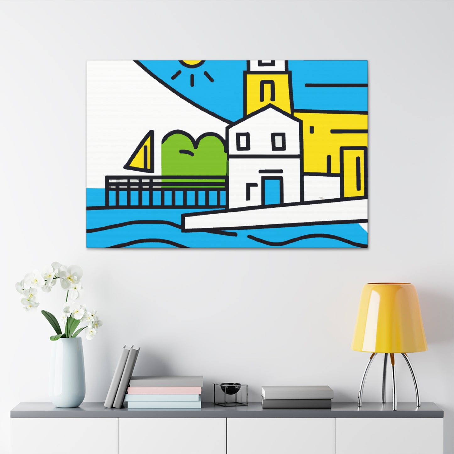 Edge Contrasts - Minimalism - Canvas