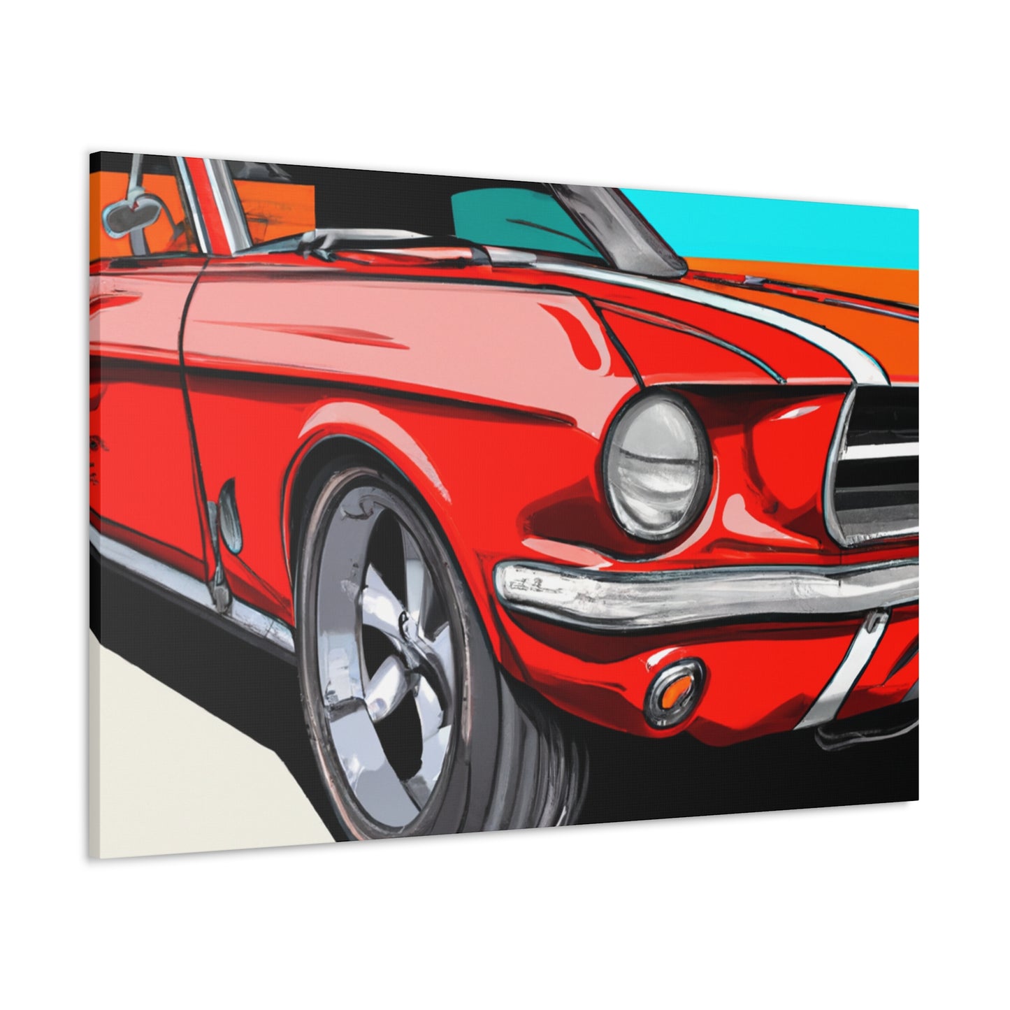 Vintage Phanton - Automobile - Canvas
