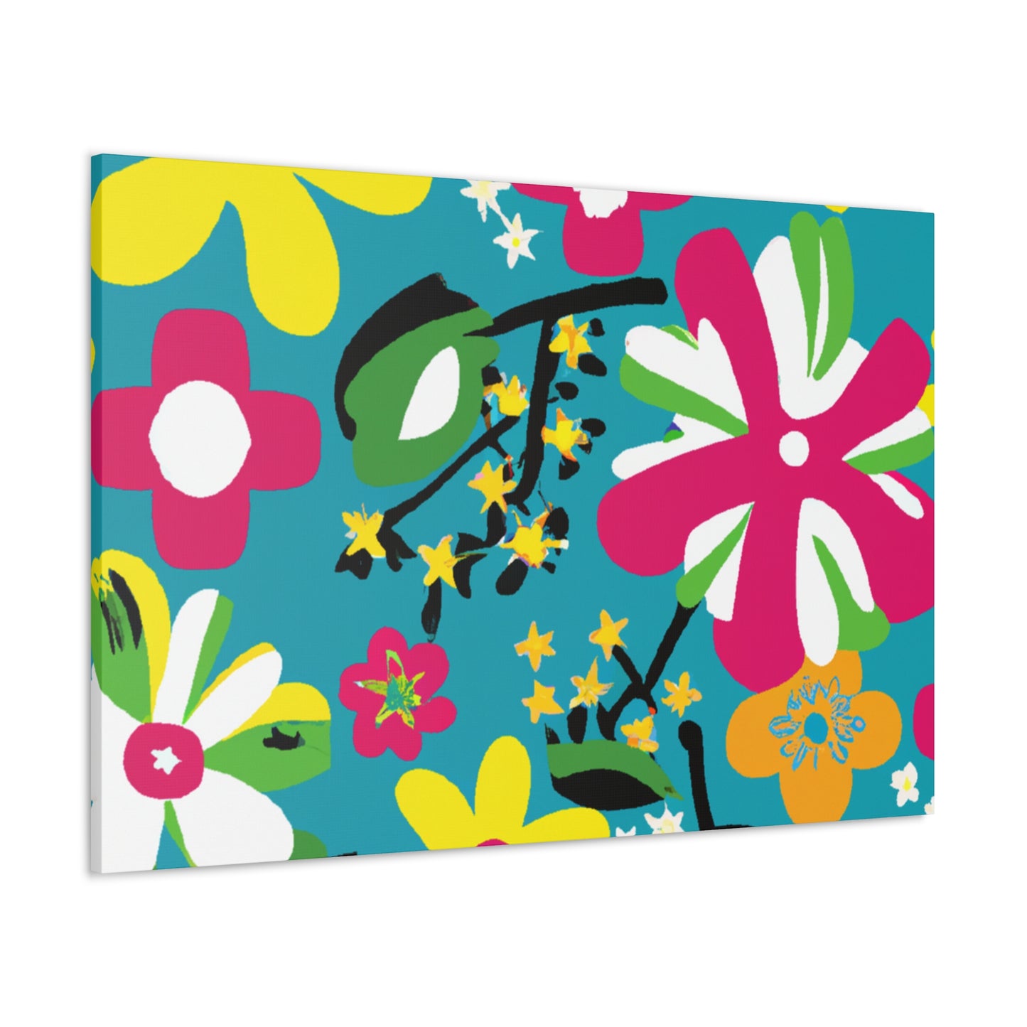 Serenity Blossom - Floral Canvas
